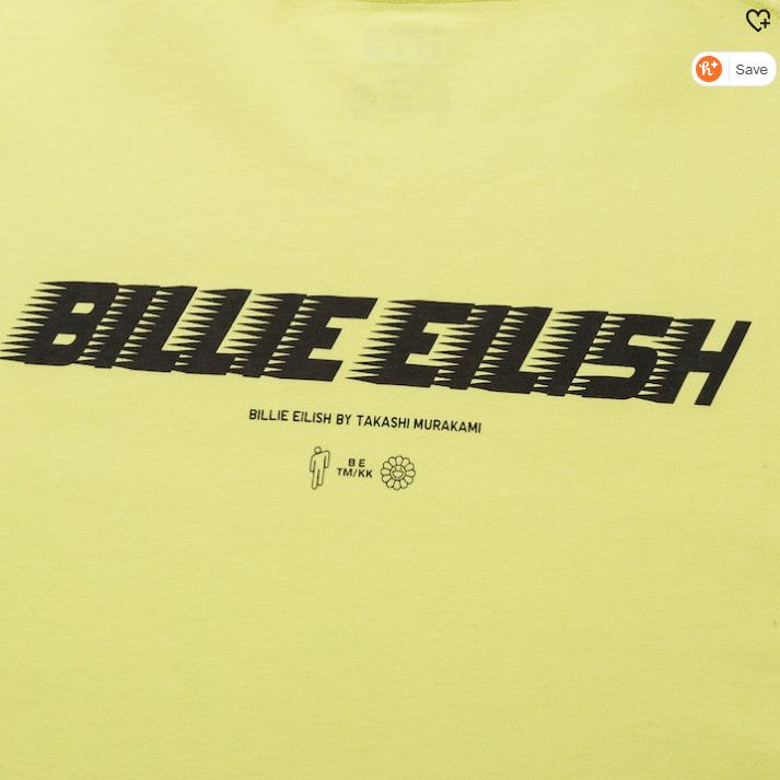 Billie Eilish Large L UNIQLO BILLIE EILISH TAKASHI MURAKAMI GREEN T-SHIRT Size US L / EU 52-54 / 3 - 13 Thumbnail