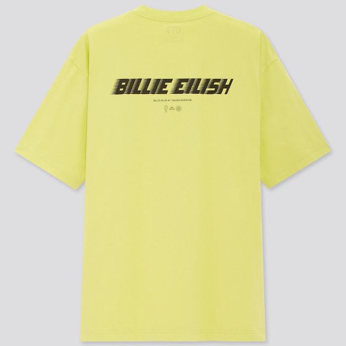 Billie Eilish Large L UNIQLO BILLIE EILISH TAKASHI MURAKAMI GREEN T-SHIRT Size US L / EU 52-54 / 3 - 9 Thumbnail