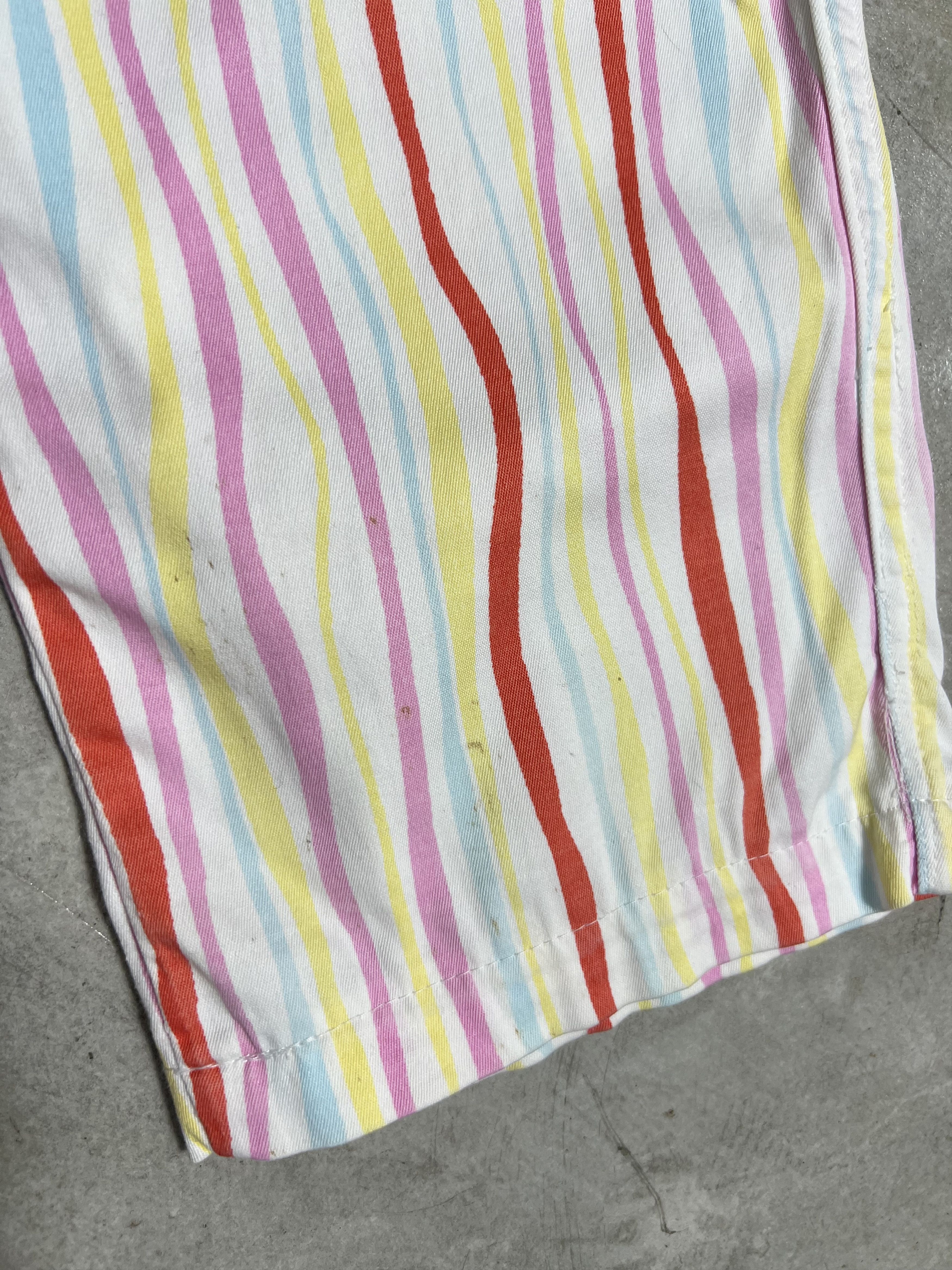 Valentino Valentino Rudy Striped Denim Pant GTMPT221 Size 25" / US 0 / IT 36 - 8 Thumbnail