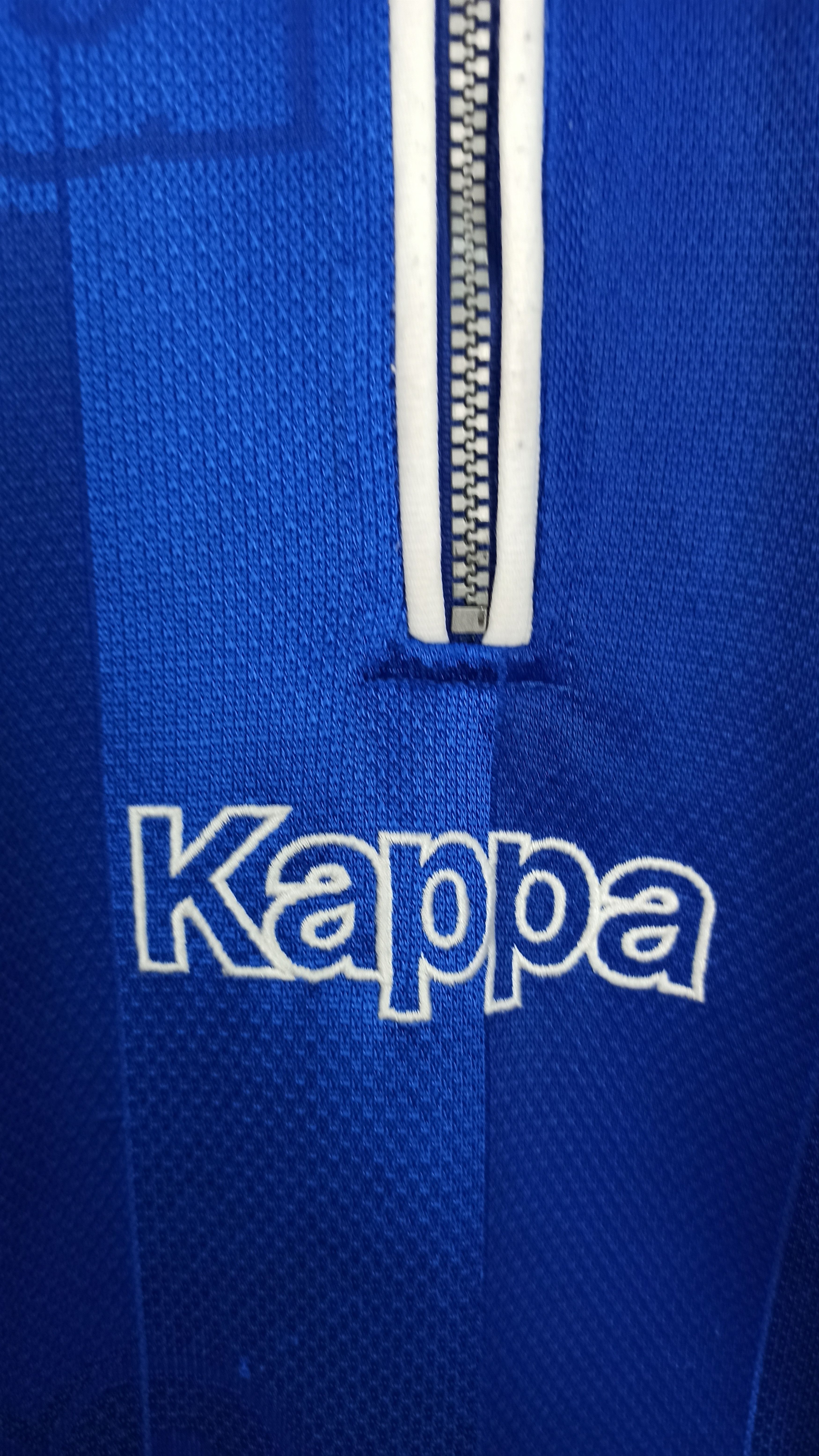 Kappa Vintage Kappa Big Logo Side Tape Sweater half Zipper Size US M / EU 48-50 / 2 - 5 Thumbnail