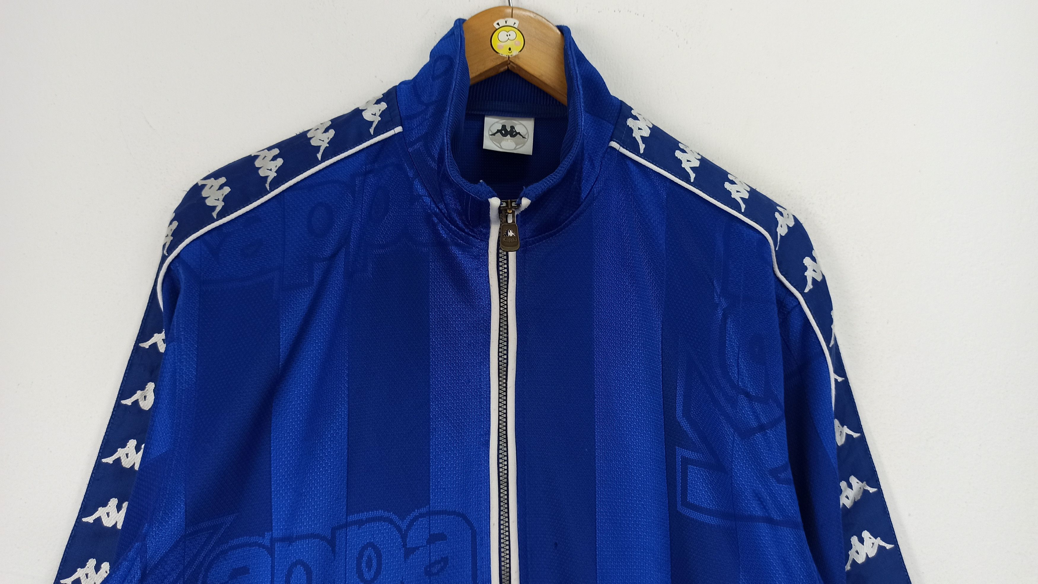 Kappa Vintage Kappa Big Logo Side Tape Sweater half Zipper Size US M / EU 48-50 / 2 - 4 Thumbnail
