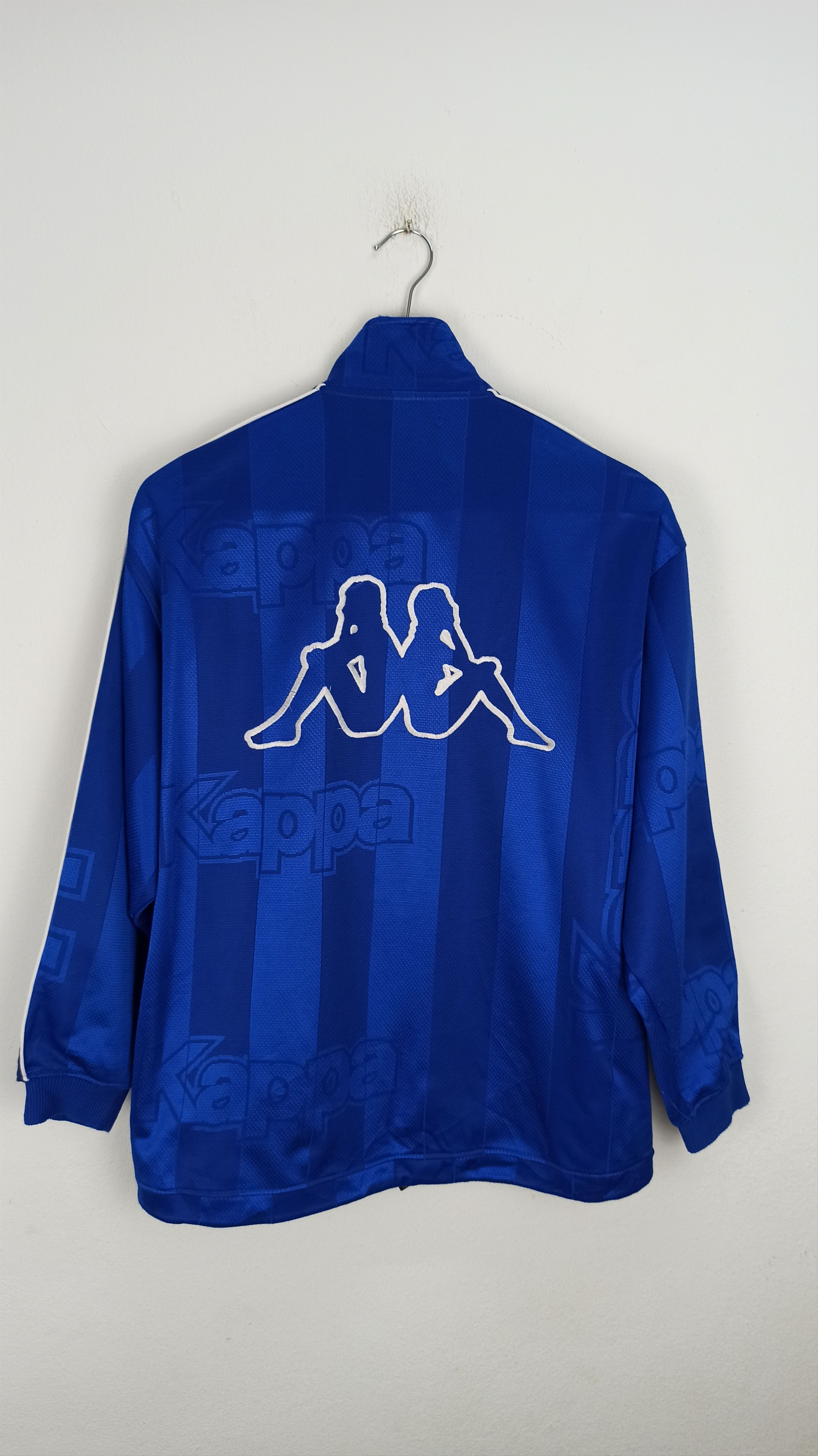 Kappa Vintage Kappa Big Logo Side Tape Sweater half Zipper Size US M / EU 48-50 / 2 - 10 Thumbnail