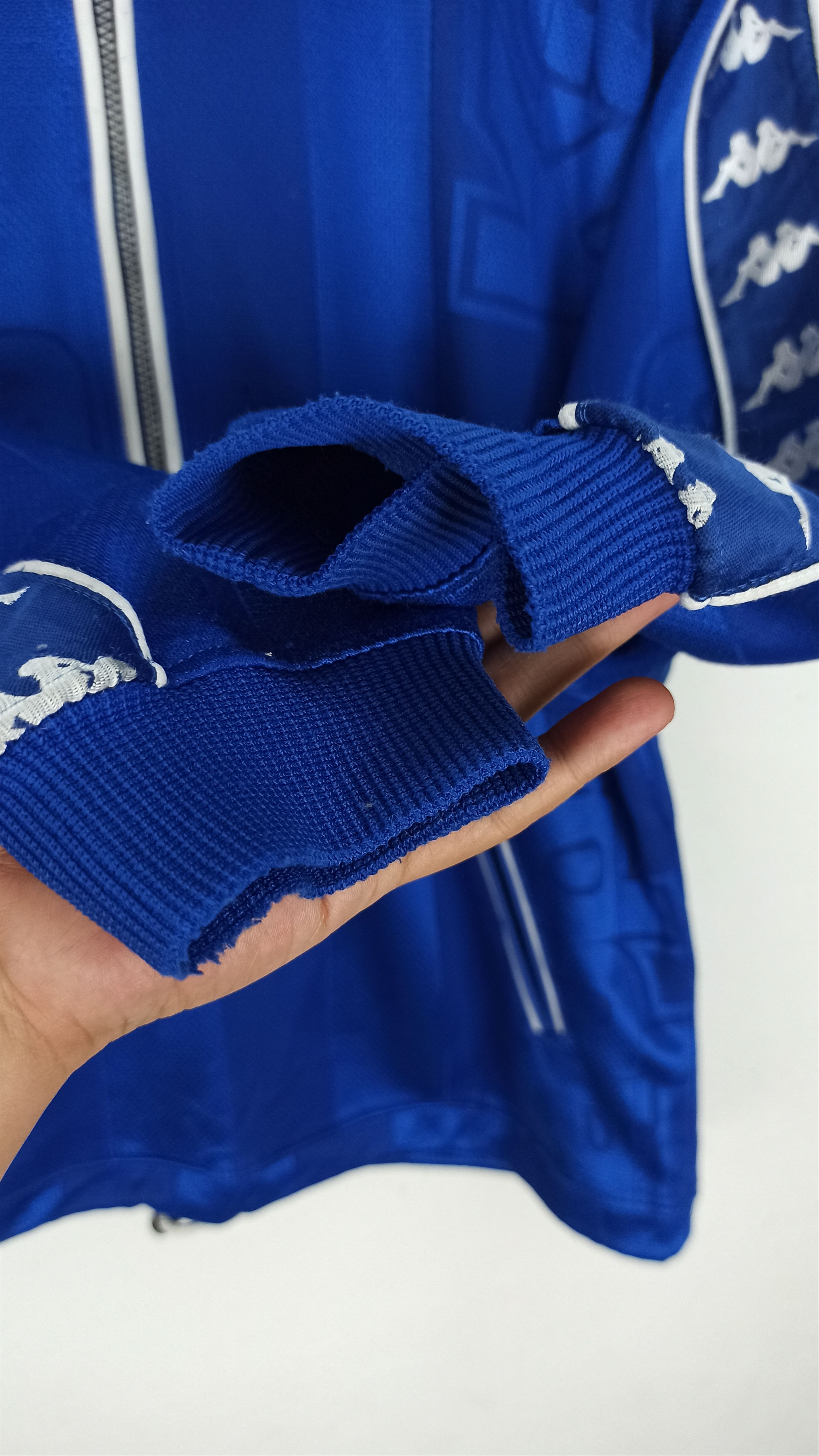 Kappa Vintage Kappa Big Logo Side Tape Sweater half Zipper Size US M / EU 48-50 / 2 - 9 Thumbnail