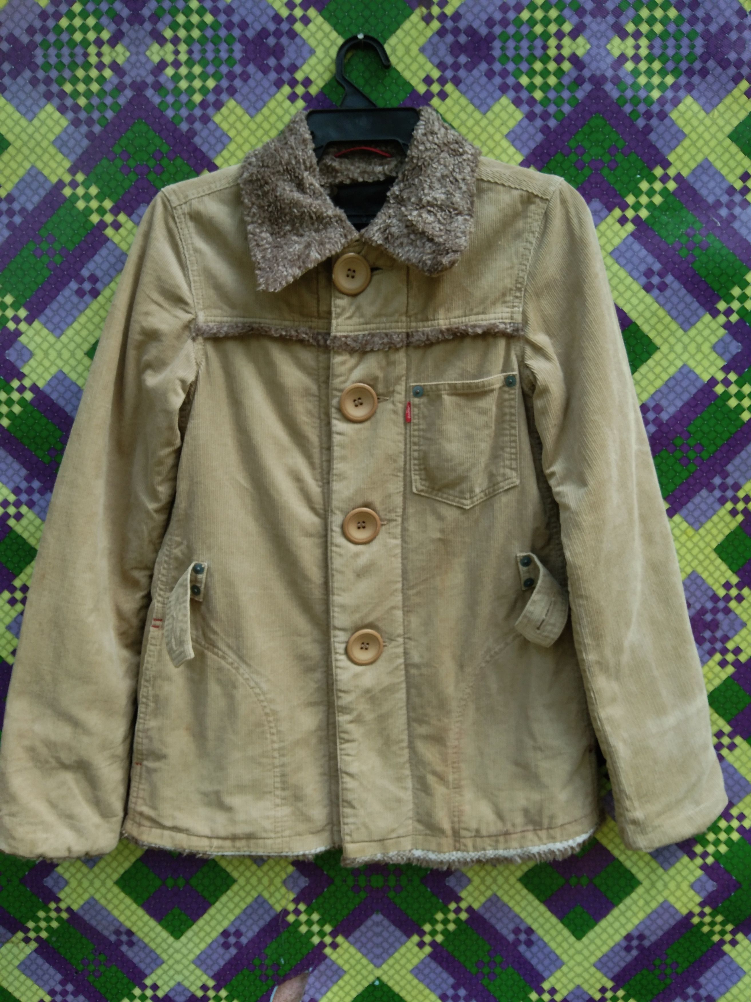 Levi's × Levi's Made & Crafted LEVI'S RED LOOP SHERLING COLDUROY JACKET Size S / US 4 / IT 40 - 1 Thumbnail