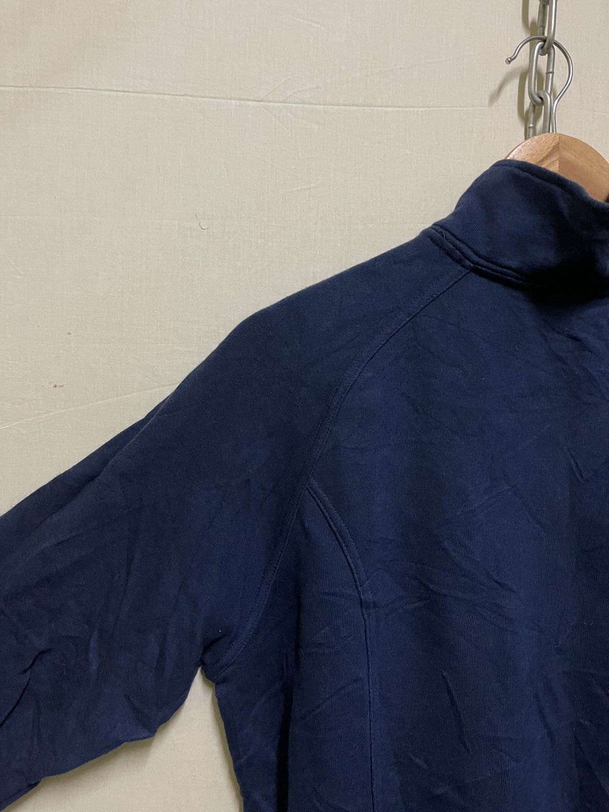 Beams Plus × Japanese Brand Beams Zipper Checked Sweater Japan Size US L / EU 52-54 / 3 - 9 Thumbnail
