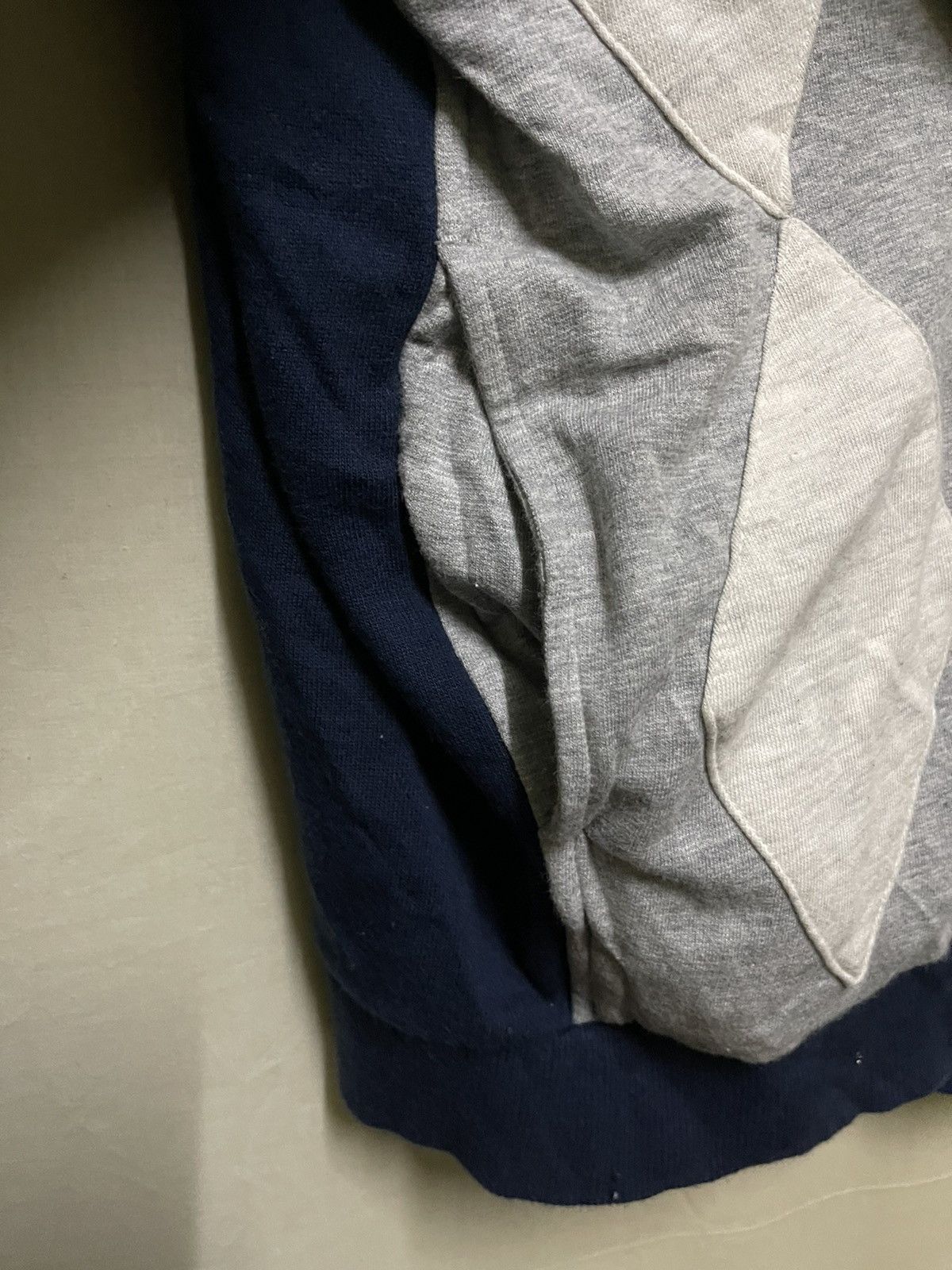 Beams Plus × Japanese Brand Beams Zipper Checked Sweater Japan Size US L / EU 52-54 / 3 - 5 Thumbnail