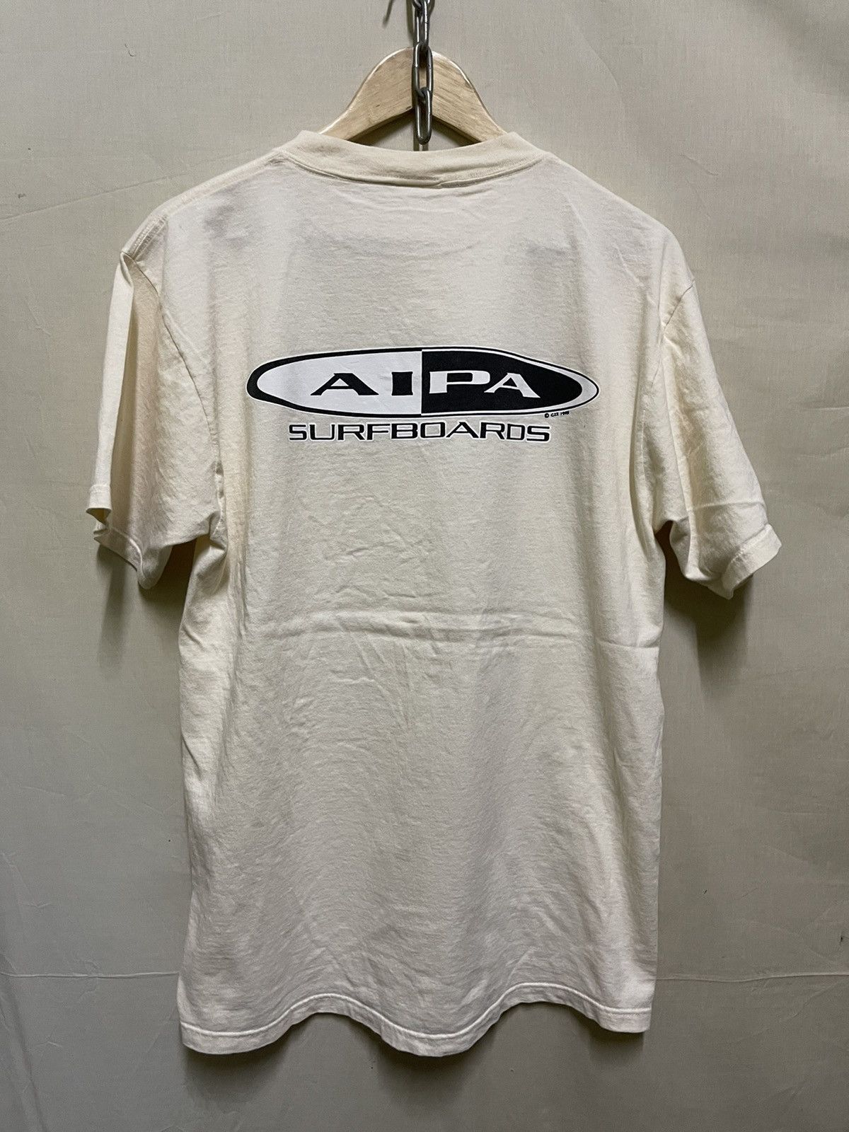 Vintage Ben Aipa Surfboards Vintage T Shirt 90s Size US L / EU 52-54 / 3 - 8 Thumbnail