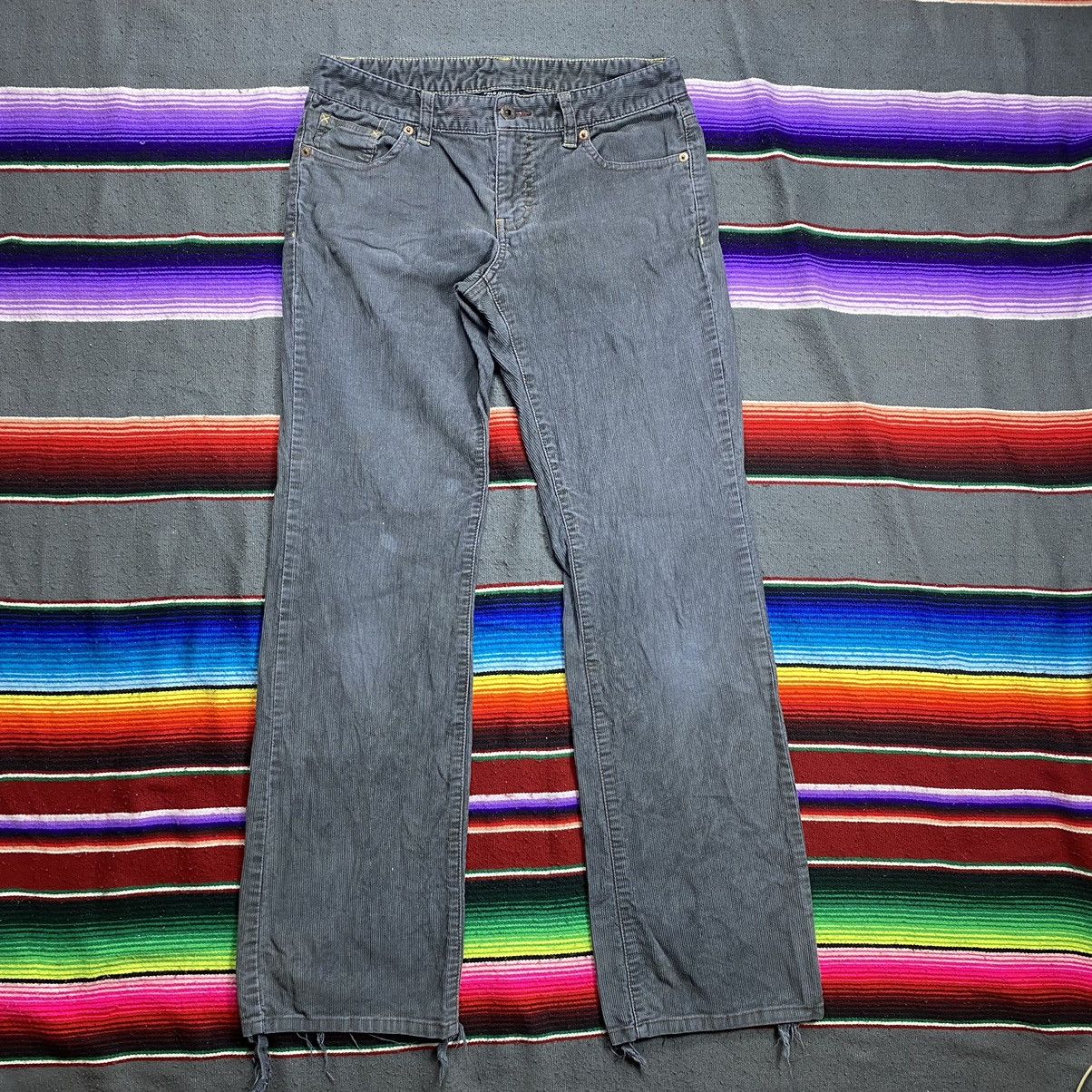 image of Polo Ralph Lauren x Ralph Lauren Vintage Polo Jeans Co Ralph Laurent Corduroy Distressed Pants in G