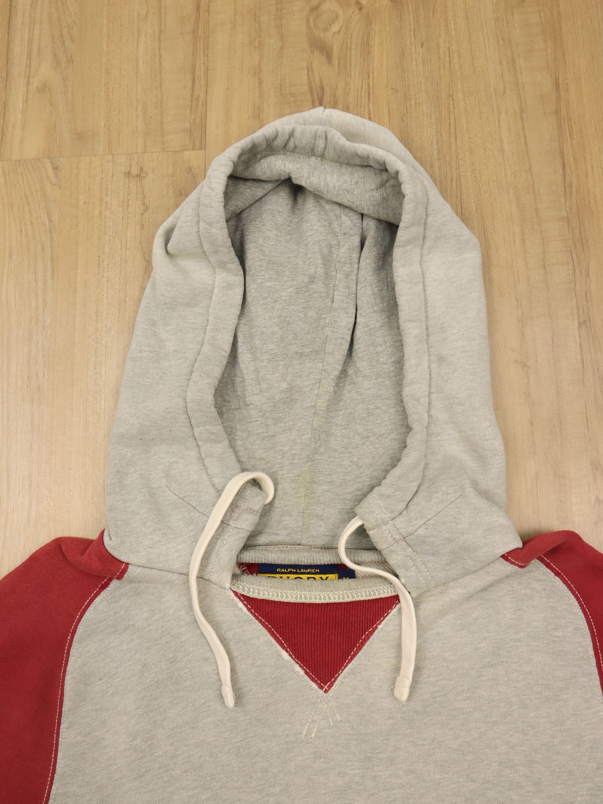 Ralph Lauren Afterhood Two Tone Hoodie Sweatshirt Size US M / EU 48-50 / 2 - 12 Thumbnail