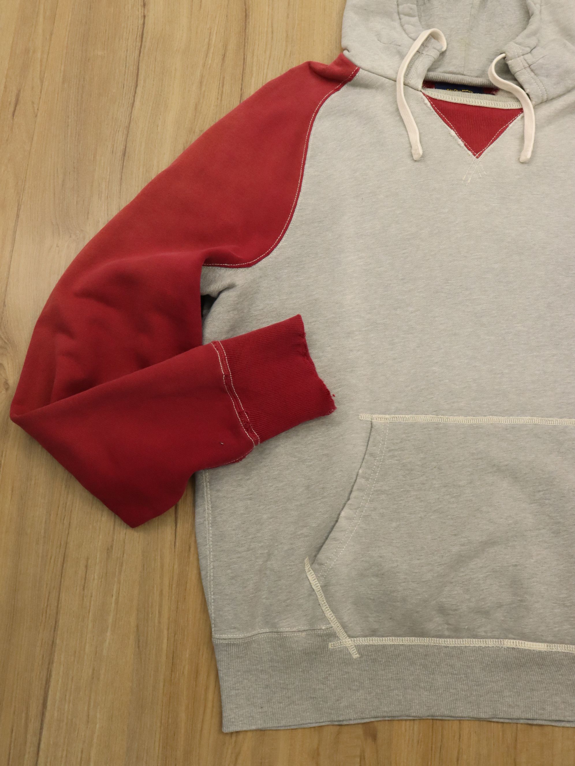 Ralph Lauren Afterhood Two Tone Hoodie Sweatshirt Size US M / EU 48-50 / 2 - 3 Thumbnail
