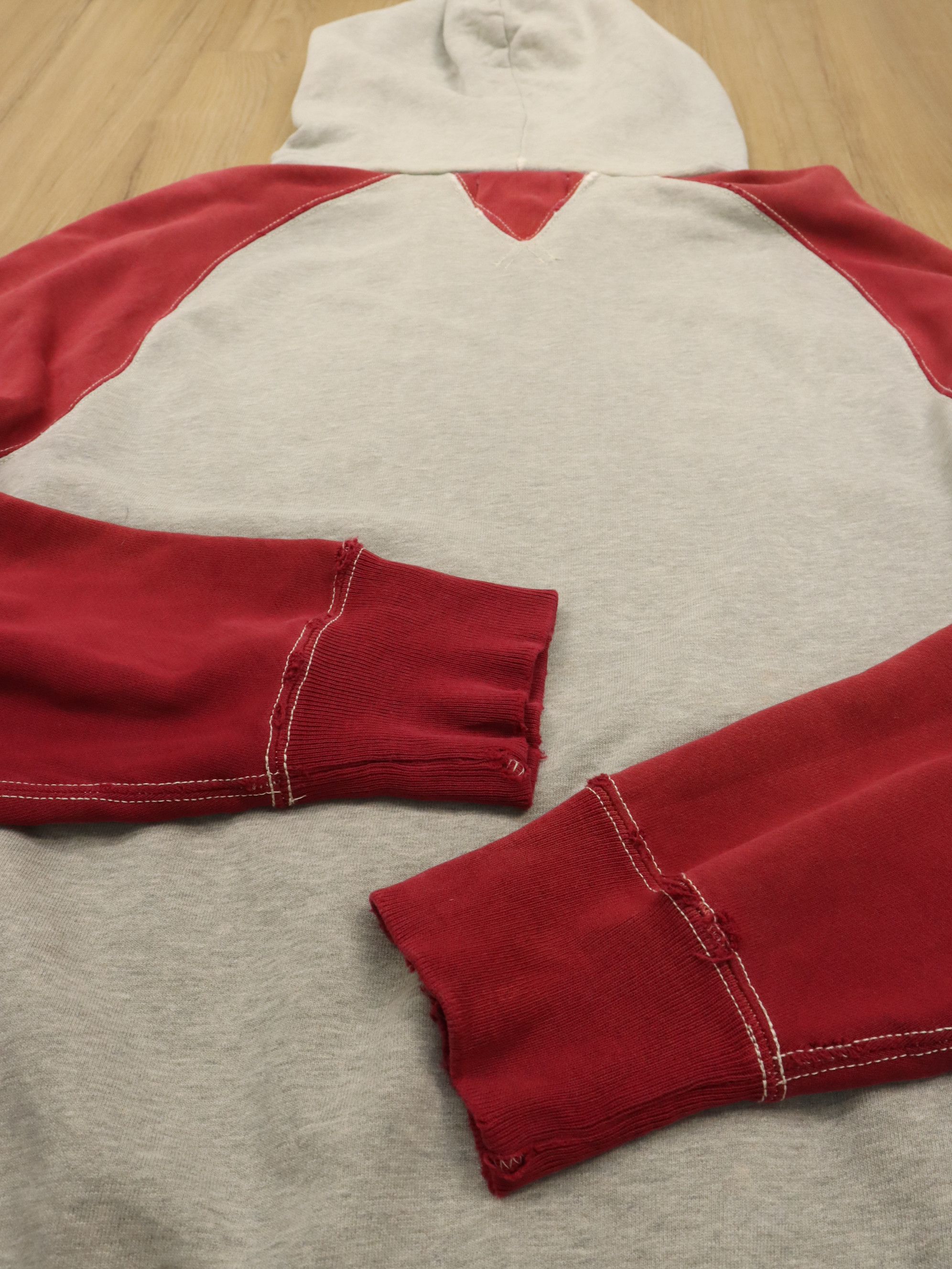 Ralph Lauren Afterhood Two Tone Hoodie Sweatshirt Size US M / EU 48-50 / 2 - 8 Thumbnail
