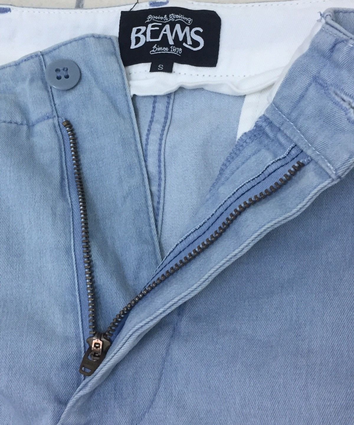 Beams Plus Japan Beams Light Blue Trousers Pants Size US 31 - 6 Thumbnail