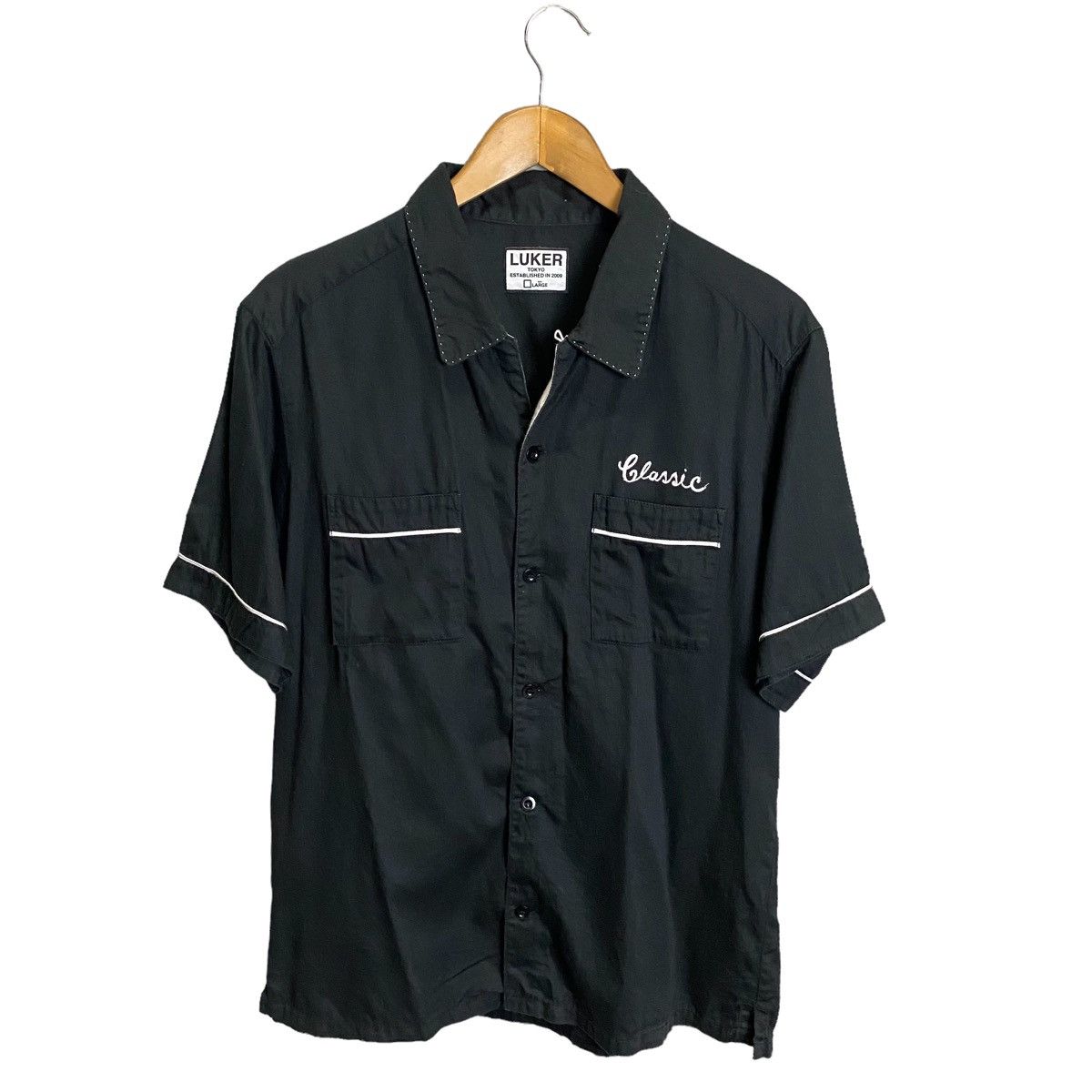 Neighborhood X Luker bowling shirt