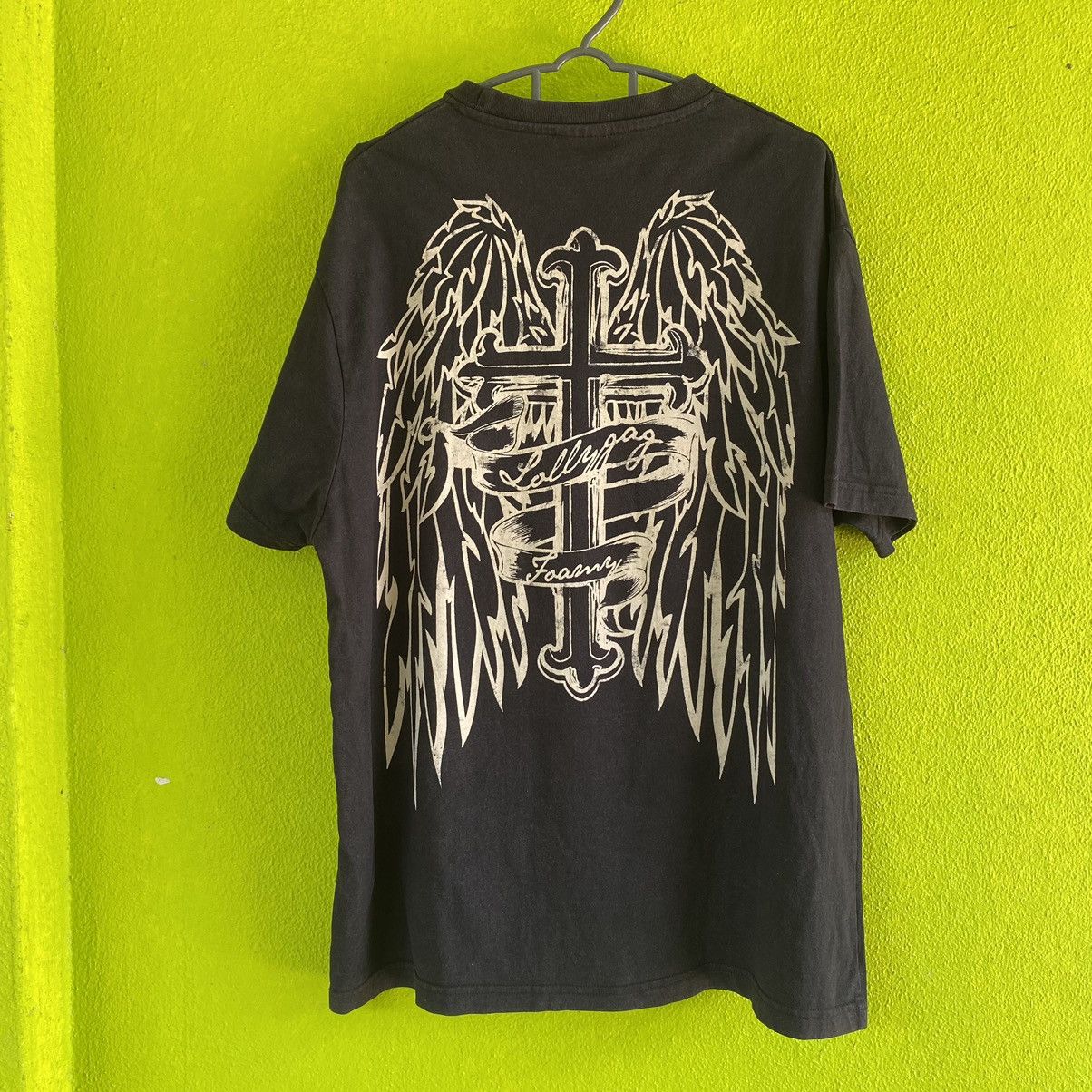 Vintage Vintage Space Opera FullPrint Skull and Big Cross Tee Size US L / EU 52-54 / 3 - 1 Thumbnail