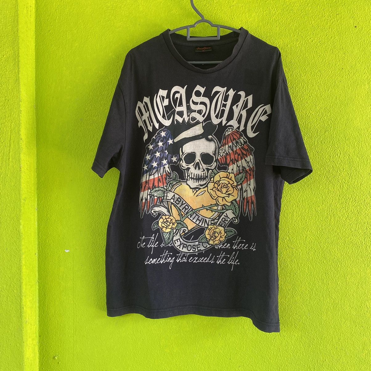 Vintage Vintage Space Opera FullPrint Skull and Big Cross Tee Size US L / EU 52-54 / 3 - 2 Thumbnail