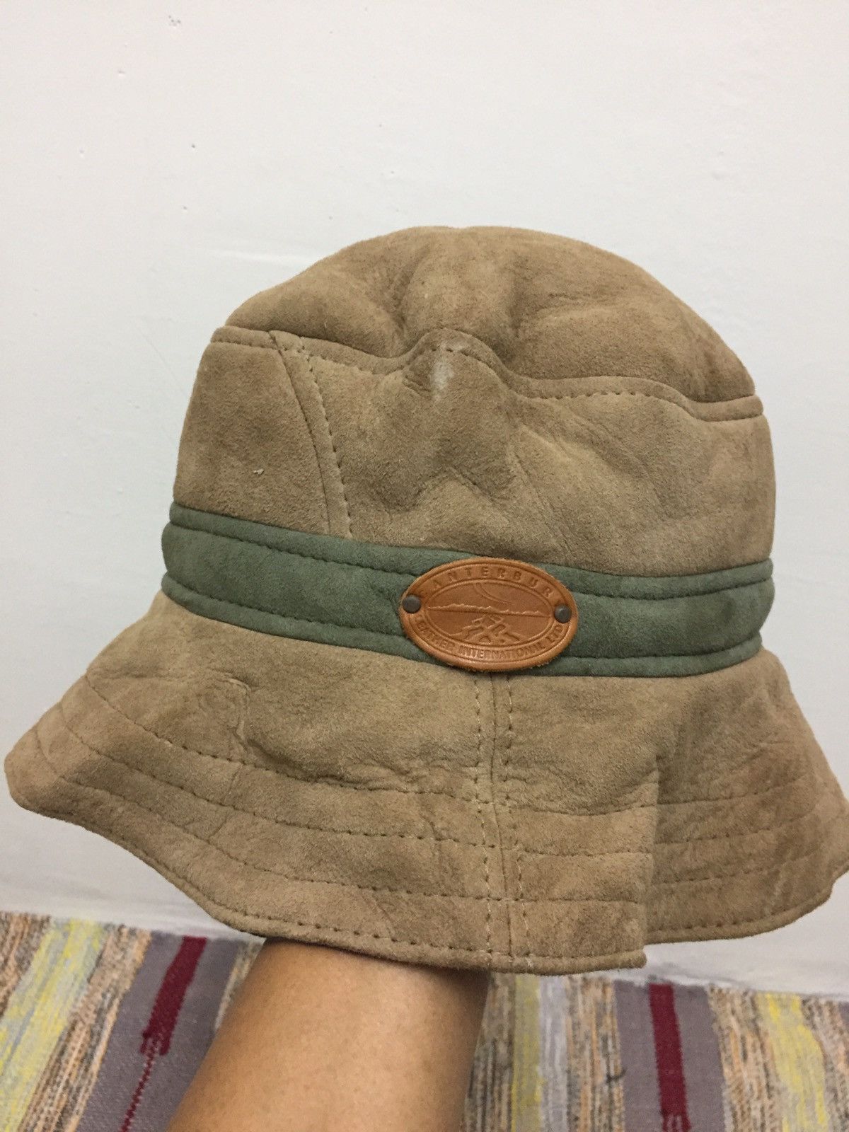 Canterbury of New Zealand Vintage Canterbury New Zealand Leather Bucket Hats Size ONE SIZE - 4 Thumbnail