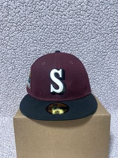 Exclusive New Era Seattle Mariners Fitted Hat MLB Club Size 7 1/4 2tone  Sonics