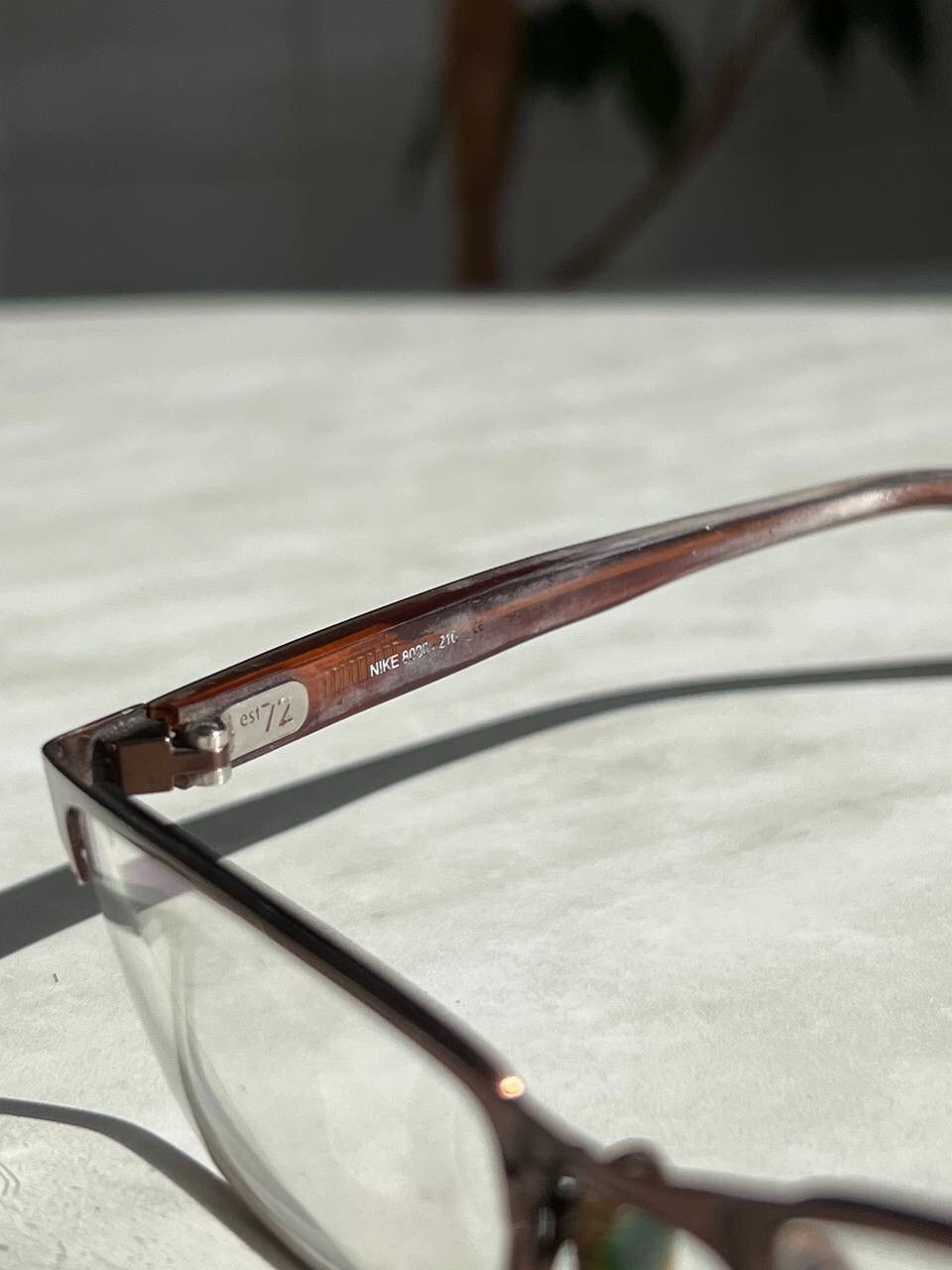 Nike × Vintage Vintage Nike Eyeglasses Y2K swoosh frame eyewear square 00's Size ONE SIZE - 3 Thumbnail