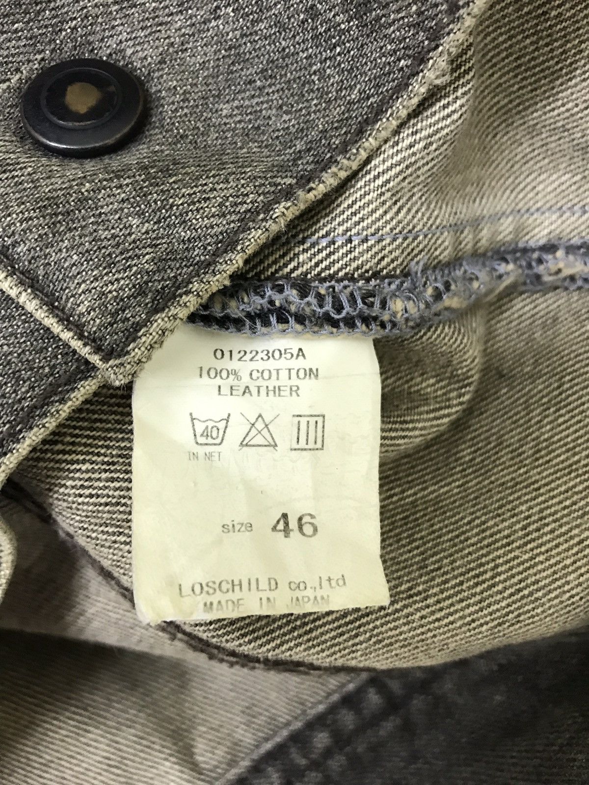 FACTOTUM Factotum x United Arrows Trucker Jacket Boro Distressed 6🟩2 Size US S / EU 44-46 / 1 - 9 Thumbnail