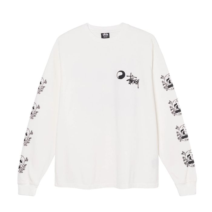 Our Legacy Stussy OUR LEGACY SKULL LS TEE in Natural / L | Grailed