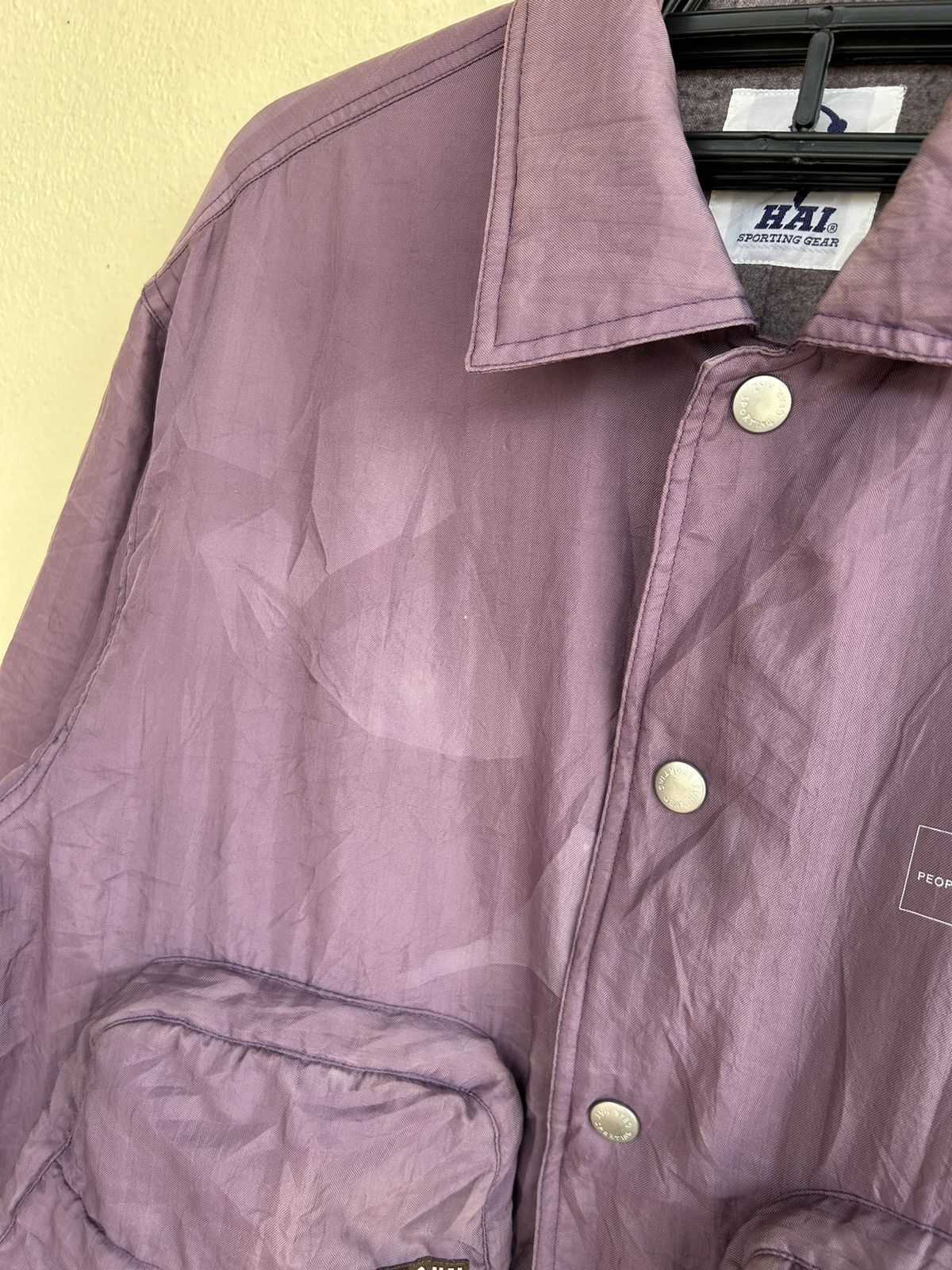Hai Sporting Gear × Issey Miyake Hai Sporting Gear Buttons Up Nylon Jacket Size US M / EU 48-50 / 2 - 8 Thumbnail