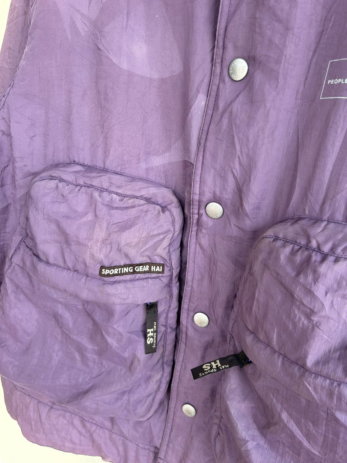 Hai Sporting Gear × Issey Miyake Hai Sporting Gear Buttons Up Nylon Jacket Size US M / EU 48-50 / 2 - 7 Thumbnail