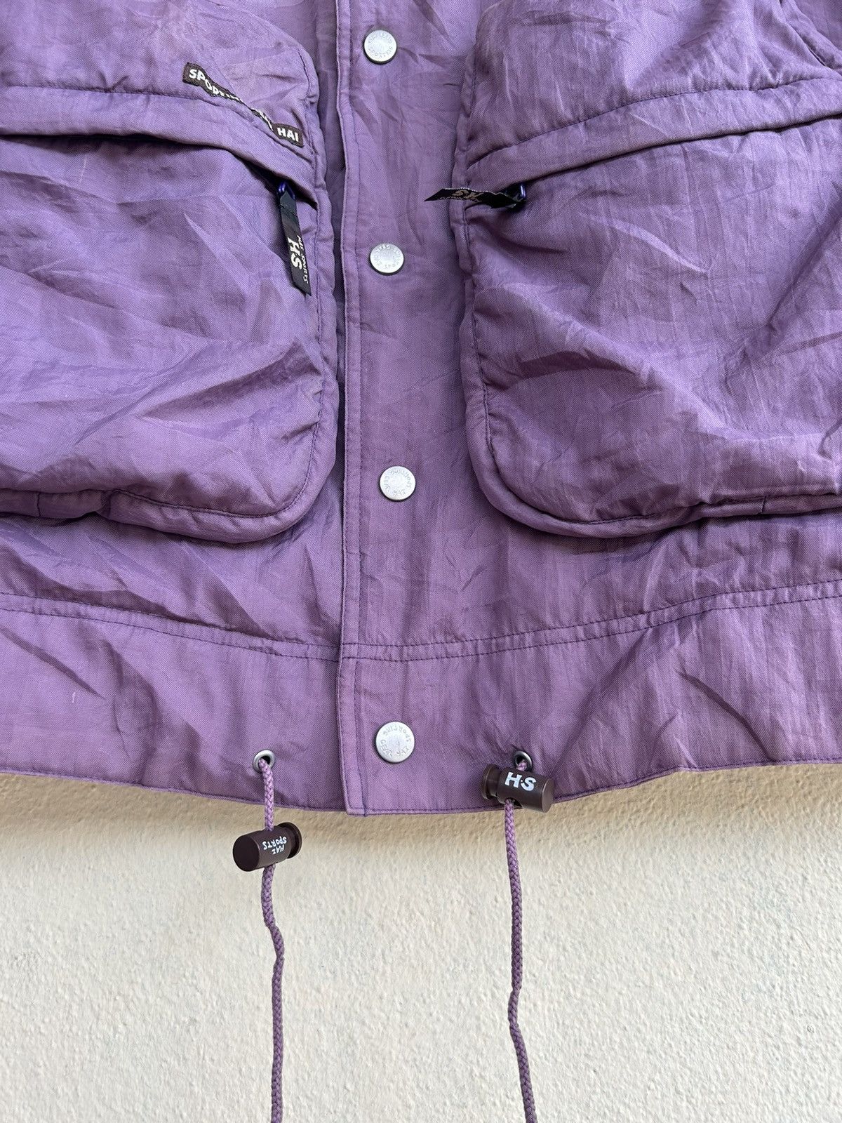 Hai Sporting Gear × Issey Miyake Hai Sporting Gear Buttons Up Nylon Jacket Size US M / EU 48-50 / 2 - 9 Thumbnail