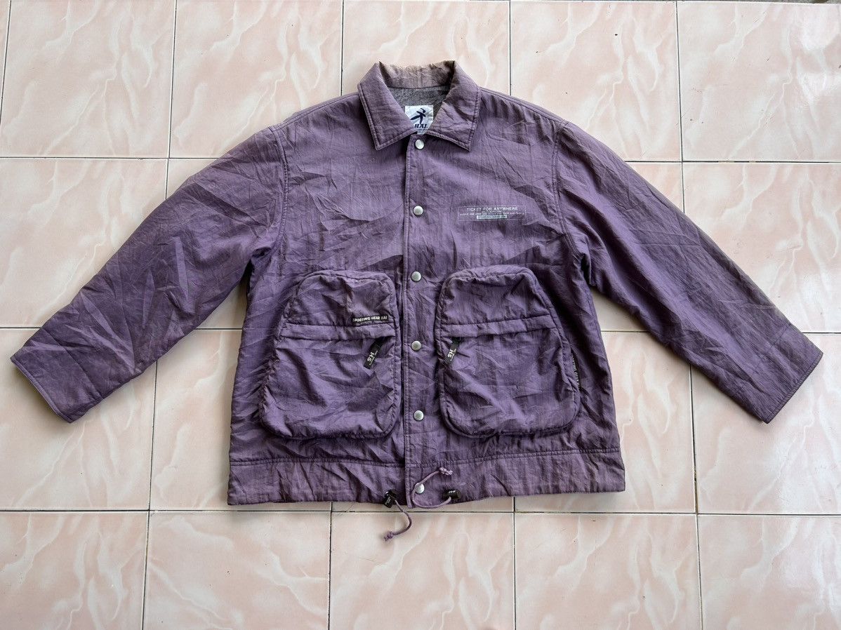 Hai Sporting Gear × Issey Miyake Hai Sporting Gear Buttons Up Nylon Jacket Size US M / EU 48-50 / 2 - 3 Thumbnail