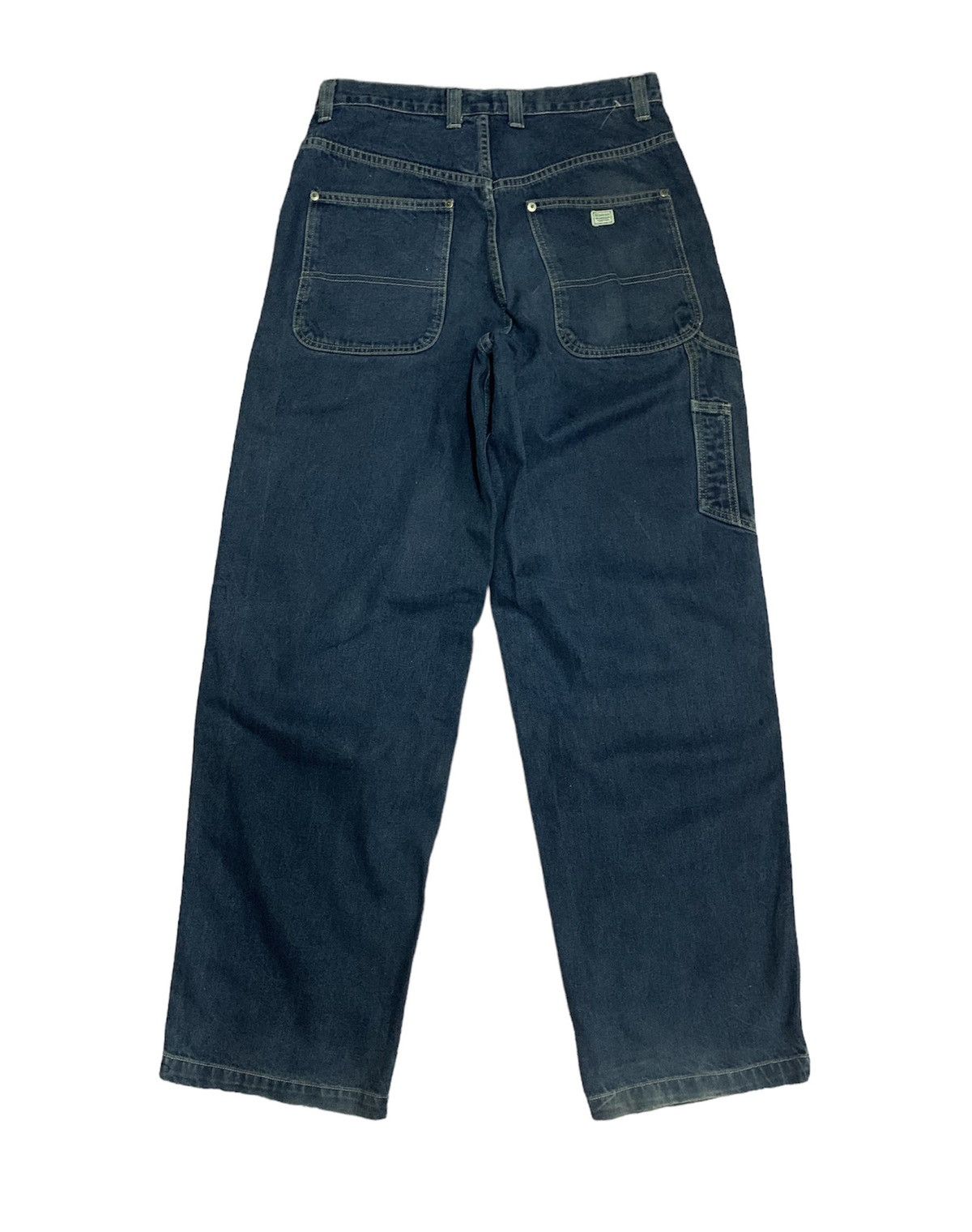Guess VINTAGE GUESS CARPENTER TALON ZIPPER BAGGY JEANS Size US 32 / EU 48 - 2 Thumbnail