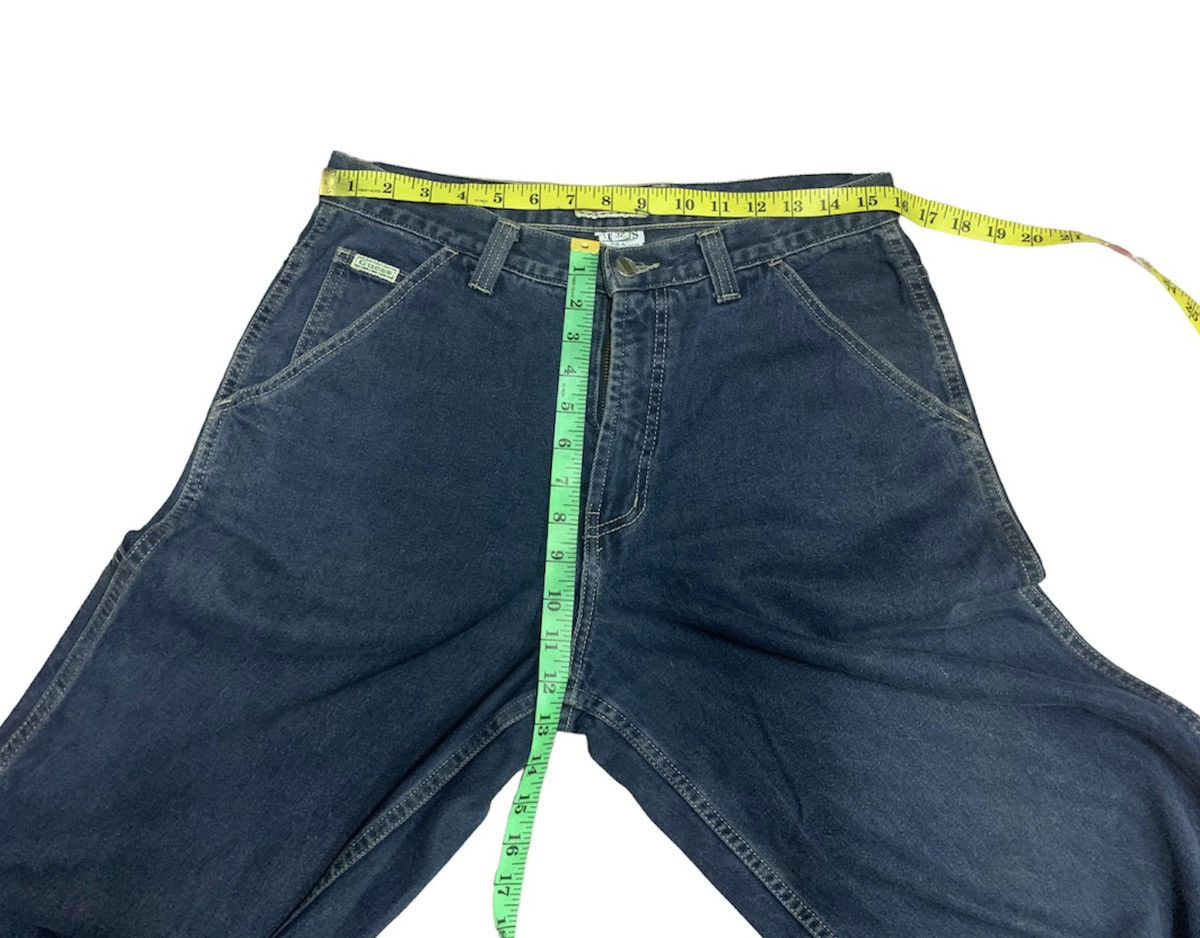 Guess VINTAGE GUESS CARPENTER TALON ZIPPER BAGGY JEANS Size US 32 / EU 48 - 7 Thumbnail