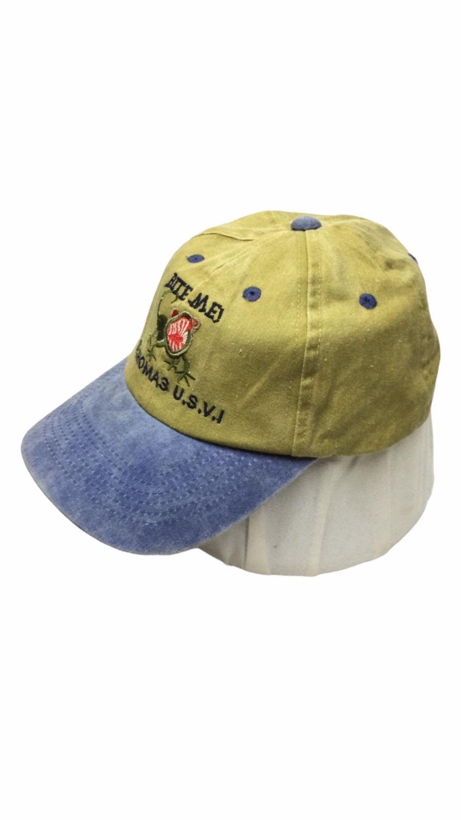 Designer Bite Me St Thomas US Virgin Island Hats Caps Lizard Size ONE SIZE - 4 Thumbnail