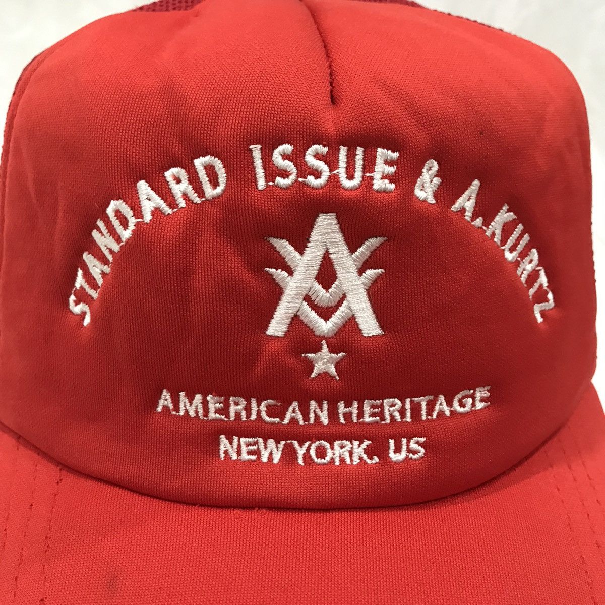Designer Standard Issue & A.Kurtz American Heritage Trucker Hats Caps Size ONE SIZE - 5 Thumbnail