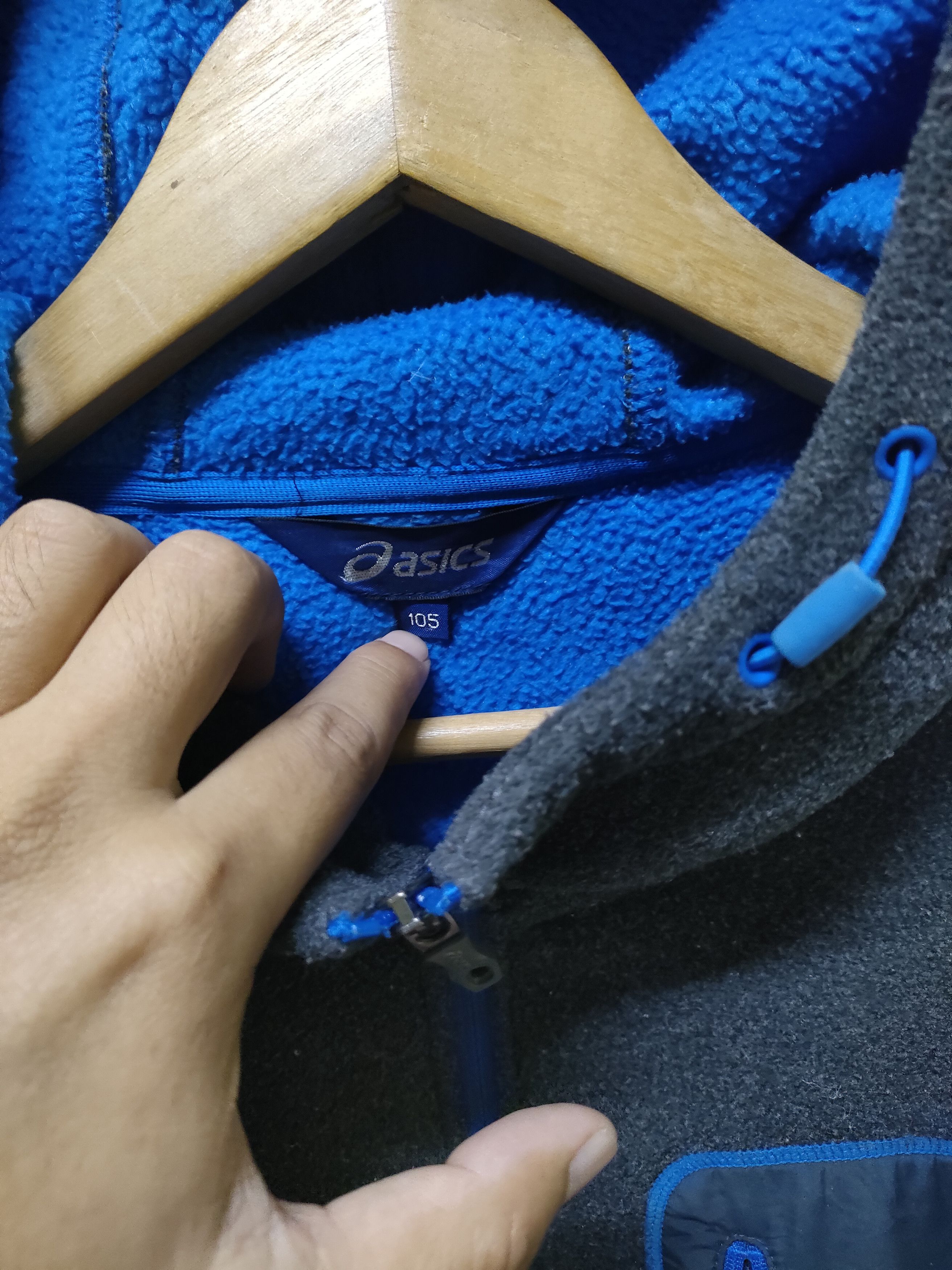 Asics Asics Fleece Jacket Size US L / EU 52-54 / 3 - 7 Thumbnail