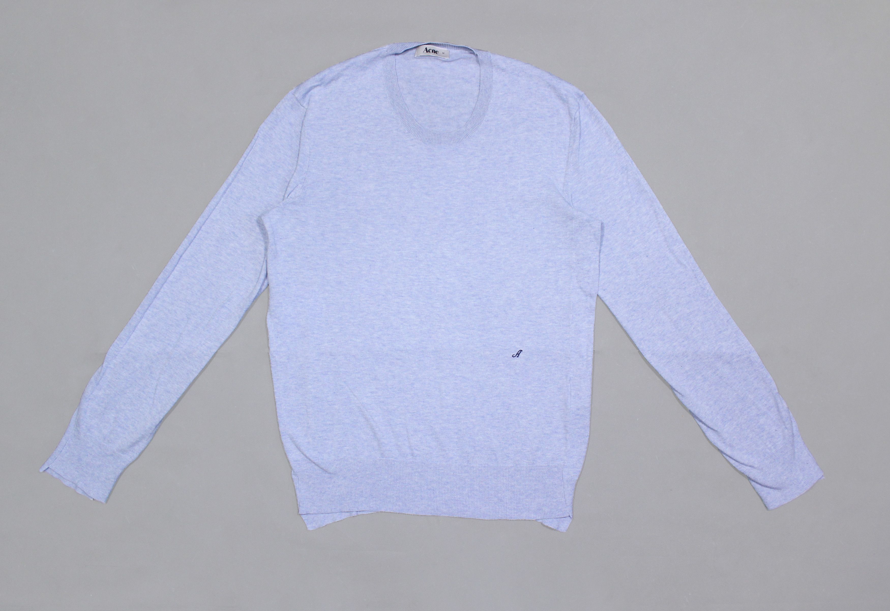 Acne Studios Atlas O SS12 Logo Sweater Size US M / EU 48-50 / 2 - 1 Thumbnail