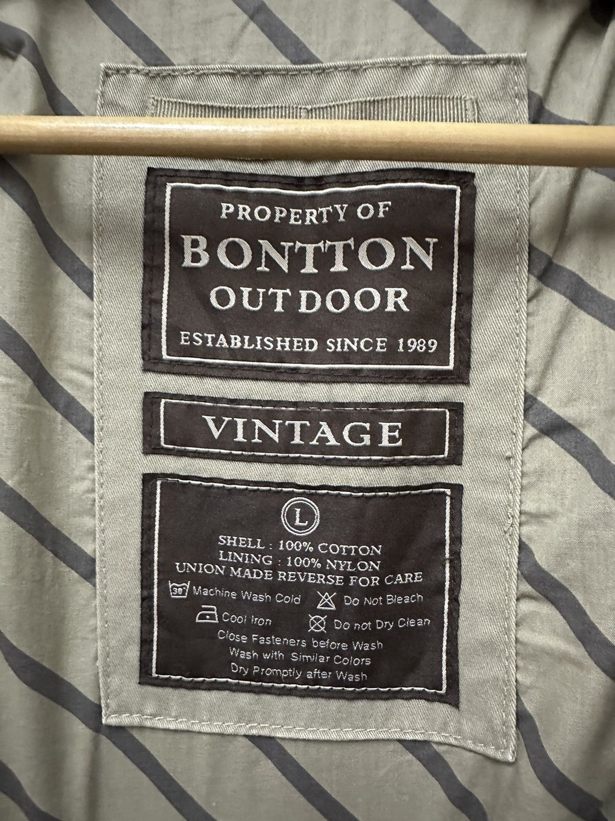 Japanese Brand × Vintage Vintage Bontton Outdoor Life Jacket Size US L / EU 52-54 / 3 - 10 Thumbnail