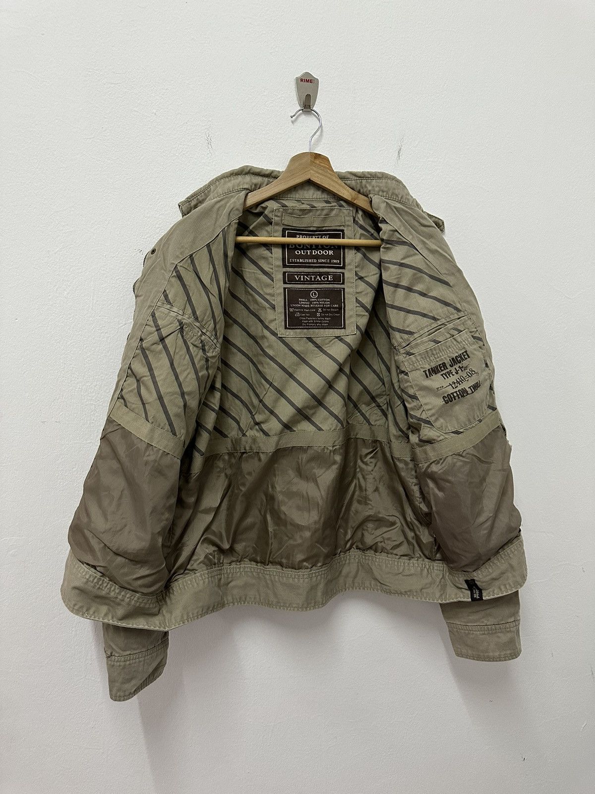 Japanese Brand × Vintage Vintage Bontton Outdoor Life Jacket Size US L / EU 52-54 / 3 - 9 Thumbnail