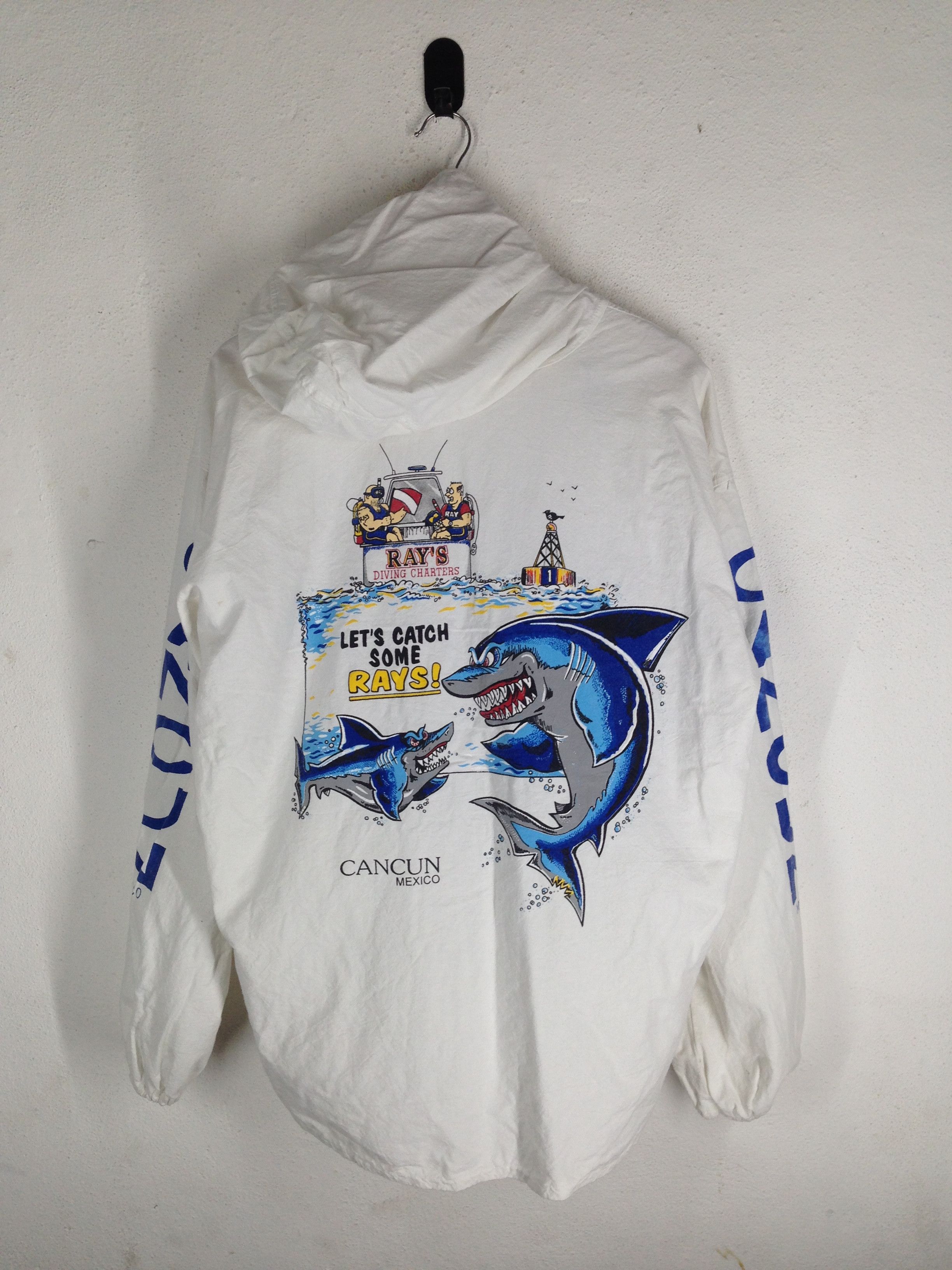 Vintage Sun Shine Cancun Mexico Jacket Size US XL / EU 56 / 4 - 1 Thumbnail
