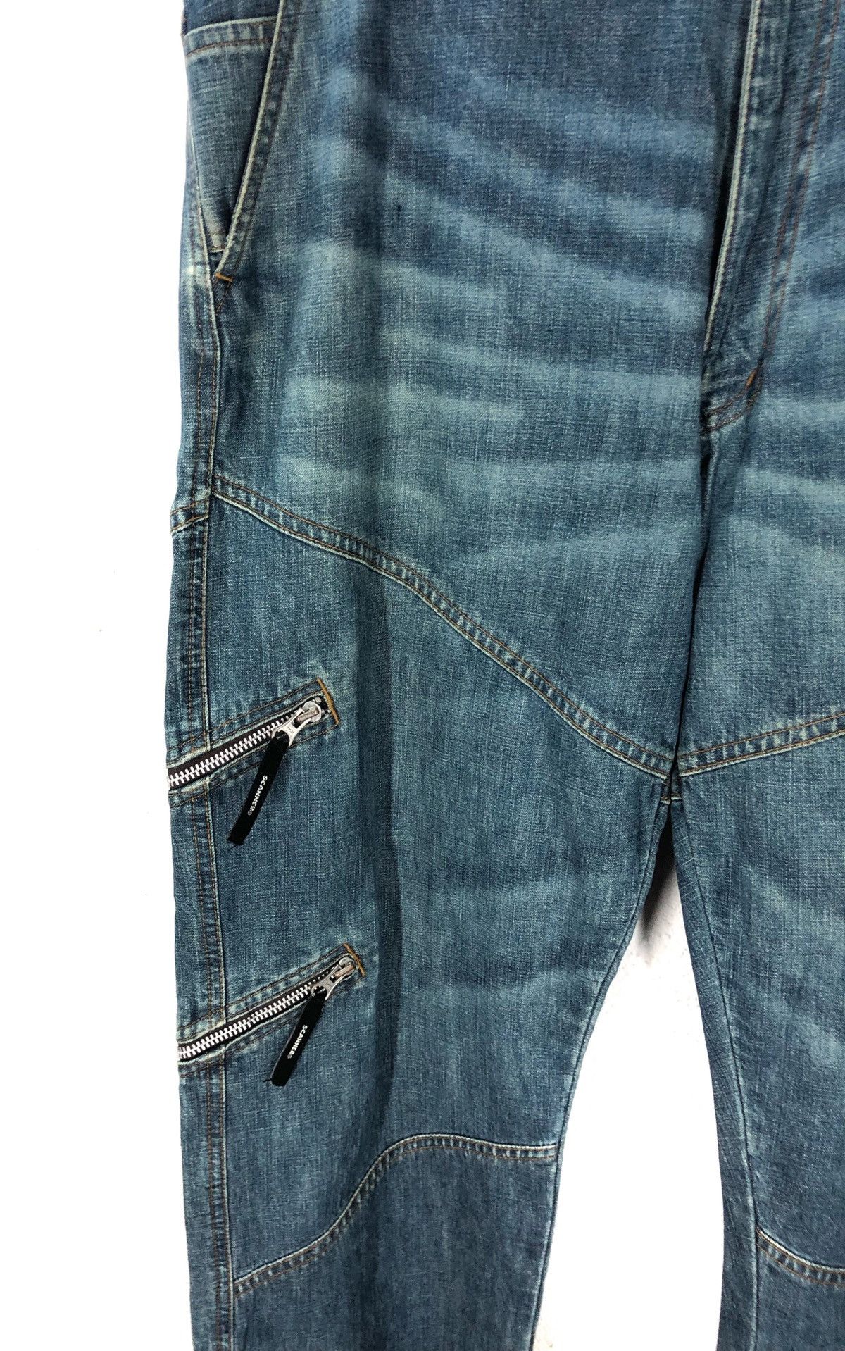 Designer × Japanese Brand SCANNER DENIM ZIPPER FUNDAMENTAL PRODUCT JAPAN Size US 37 - 5 Thumbnail