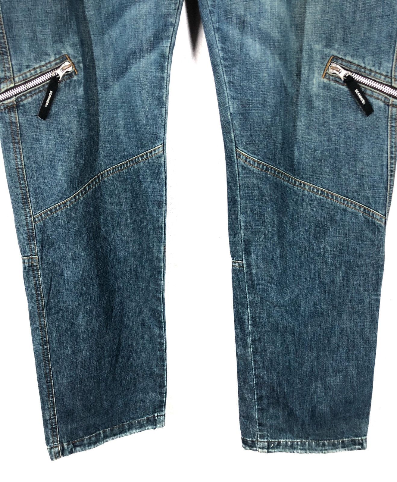Designer × Japanese Brand SCANNER DENIM ZIPPER FUNDAMENTAL PRODUCT JAPAN Size US 37 - 7 Thumbnail