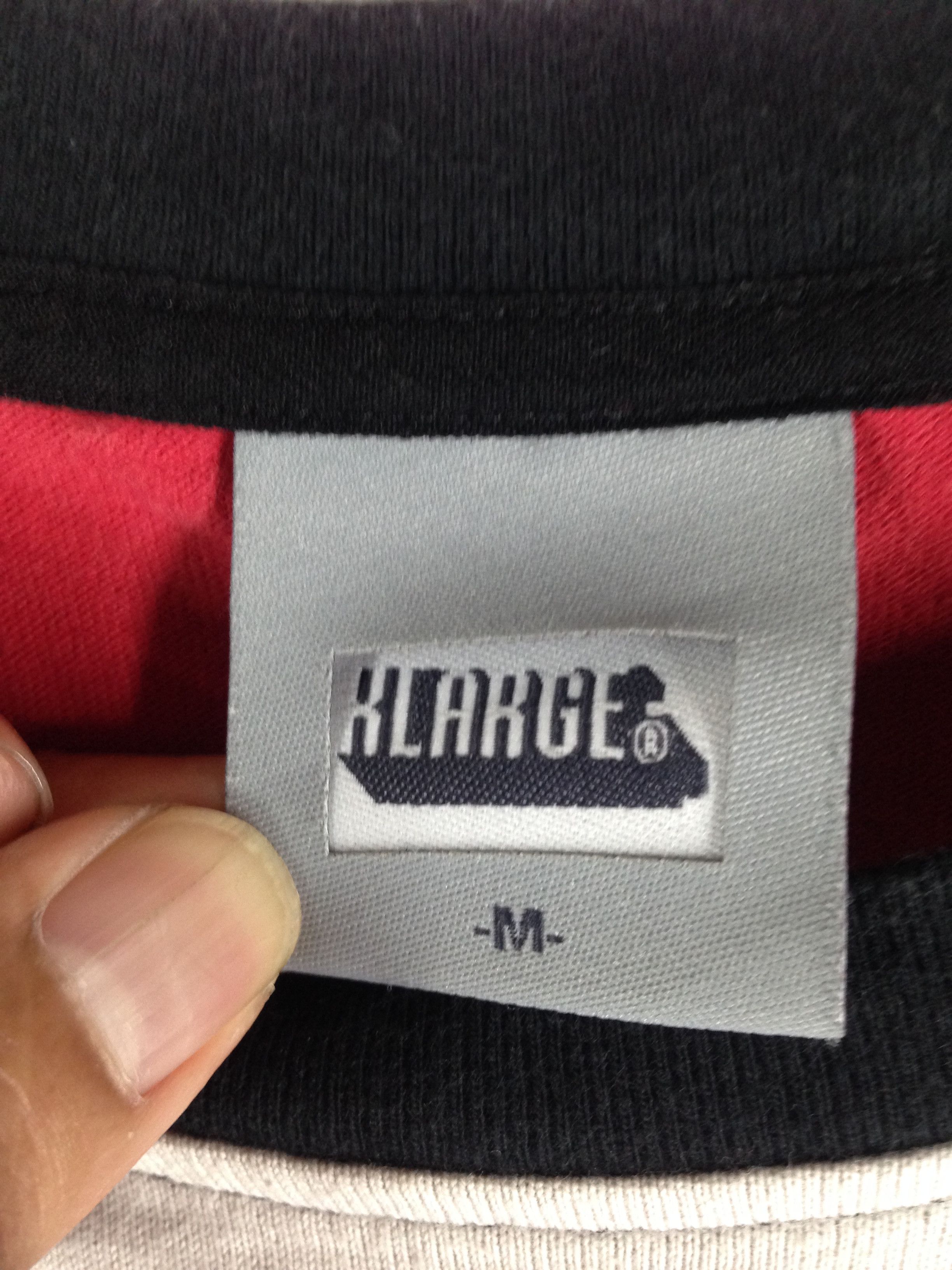 Japanese Brand × X-LARGE Rare X LARGE Stripe Design T Shirt Size US M / EU 48-50 / 2 - 4 Thumbnail