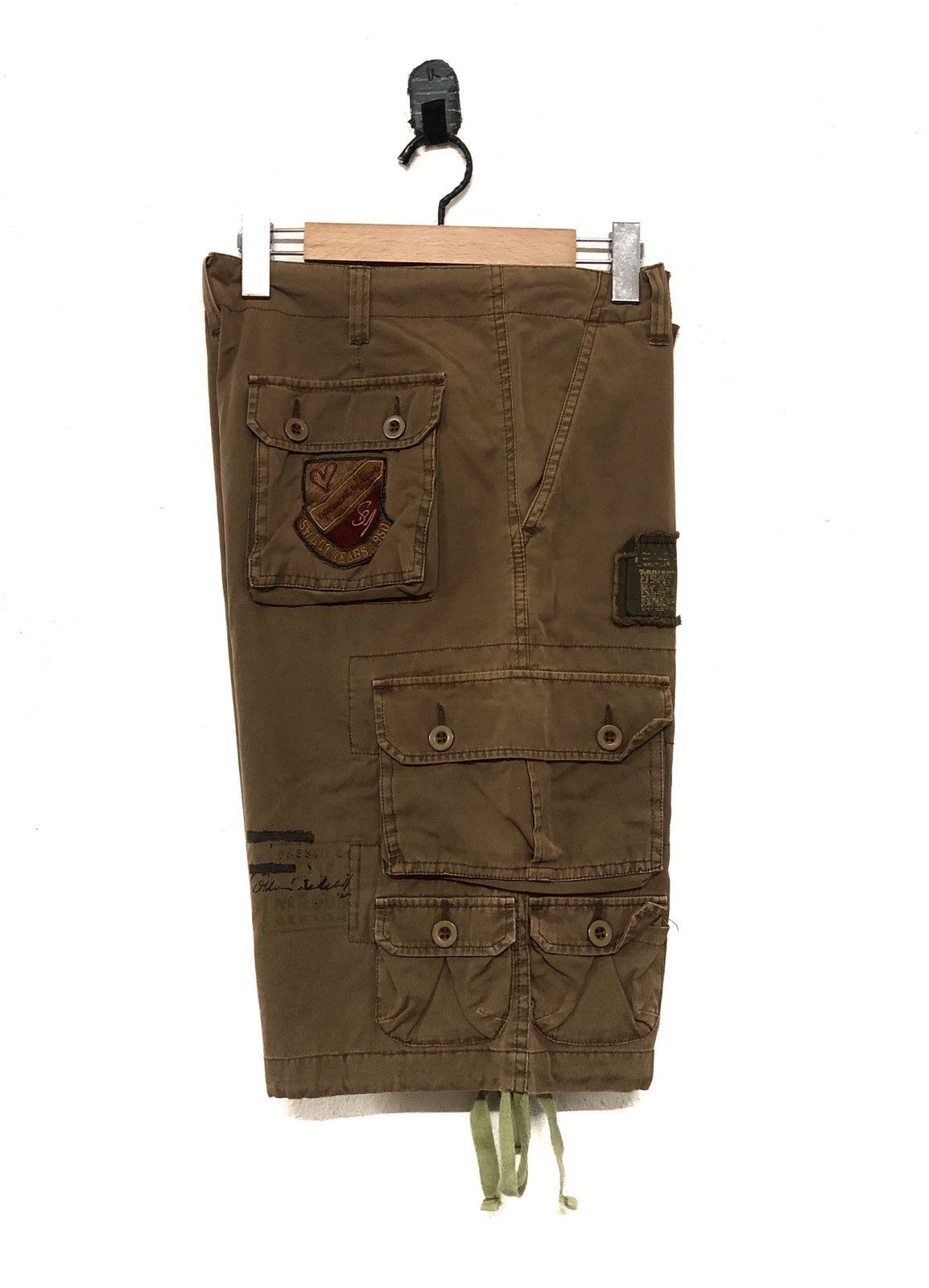 Japanese Brand Japan Branded Streetwear Brand Swet years Cargo Short Pant Size US 34 / EU 50 - 3 Thumbnail