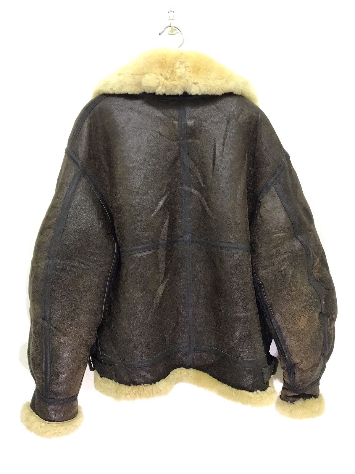 Avirex 🛩Rare Vtg 80s Avirex Type B3 Jacket Shearling Made in USA Size US M / EU 48-50 / 2 - 4 Thumbnail