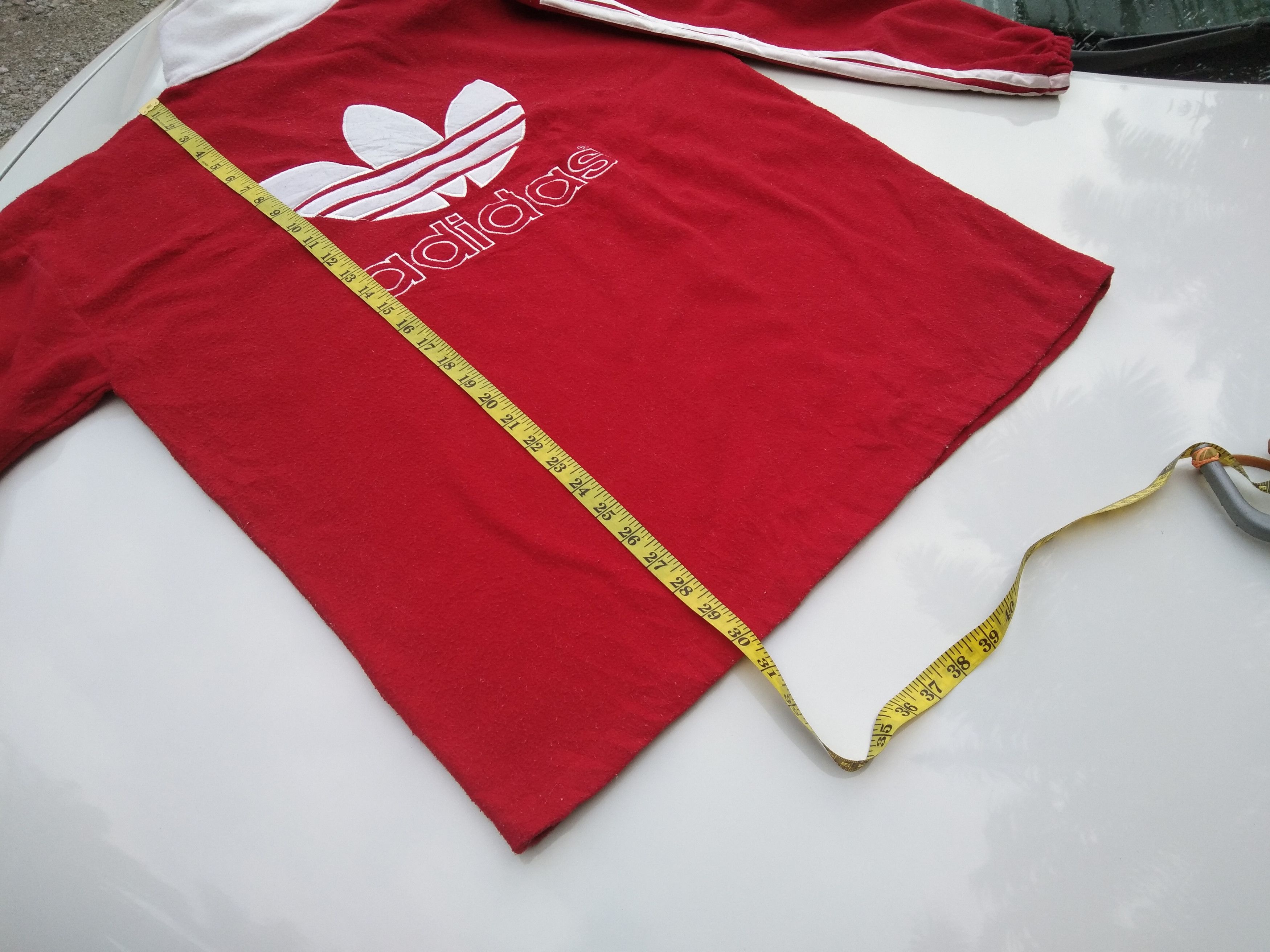 Adidas Streetwear Vintage VINTAGE ADIDAS TREFOIL EMBROIDERY LOGO BACKHITS Grailed