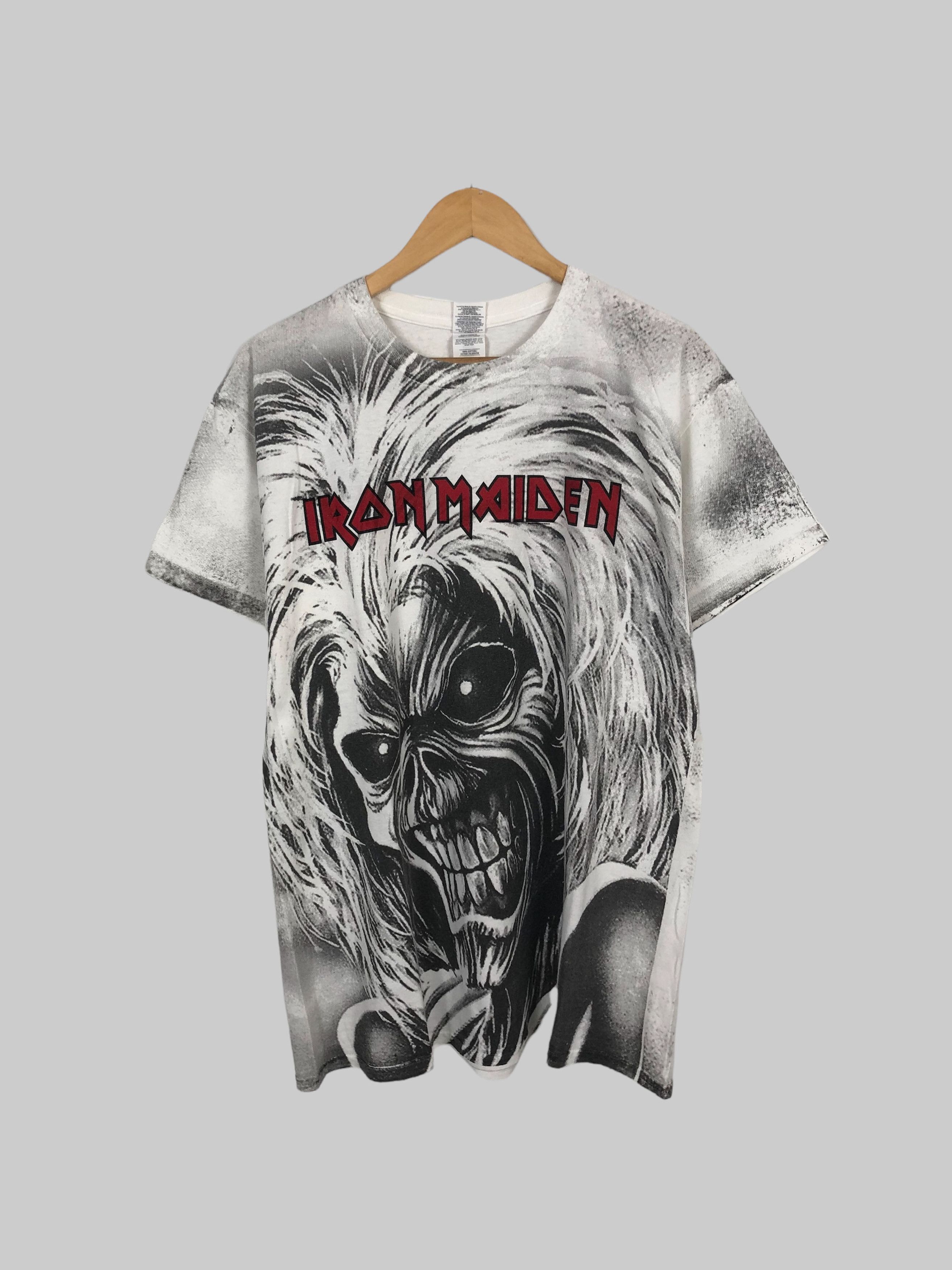 Band Tees Vintage 2014 Iron Maiden (Judas Priest Black Sabbath AC/DC) Size US L / EU 52-54 / 3 - 1 Thumbnail