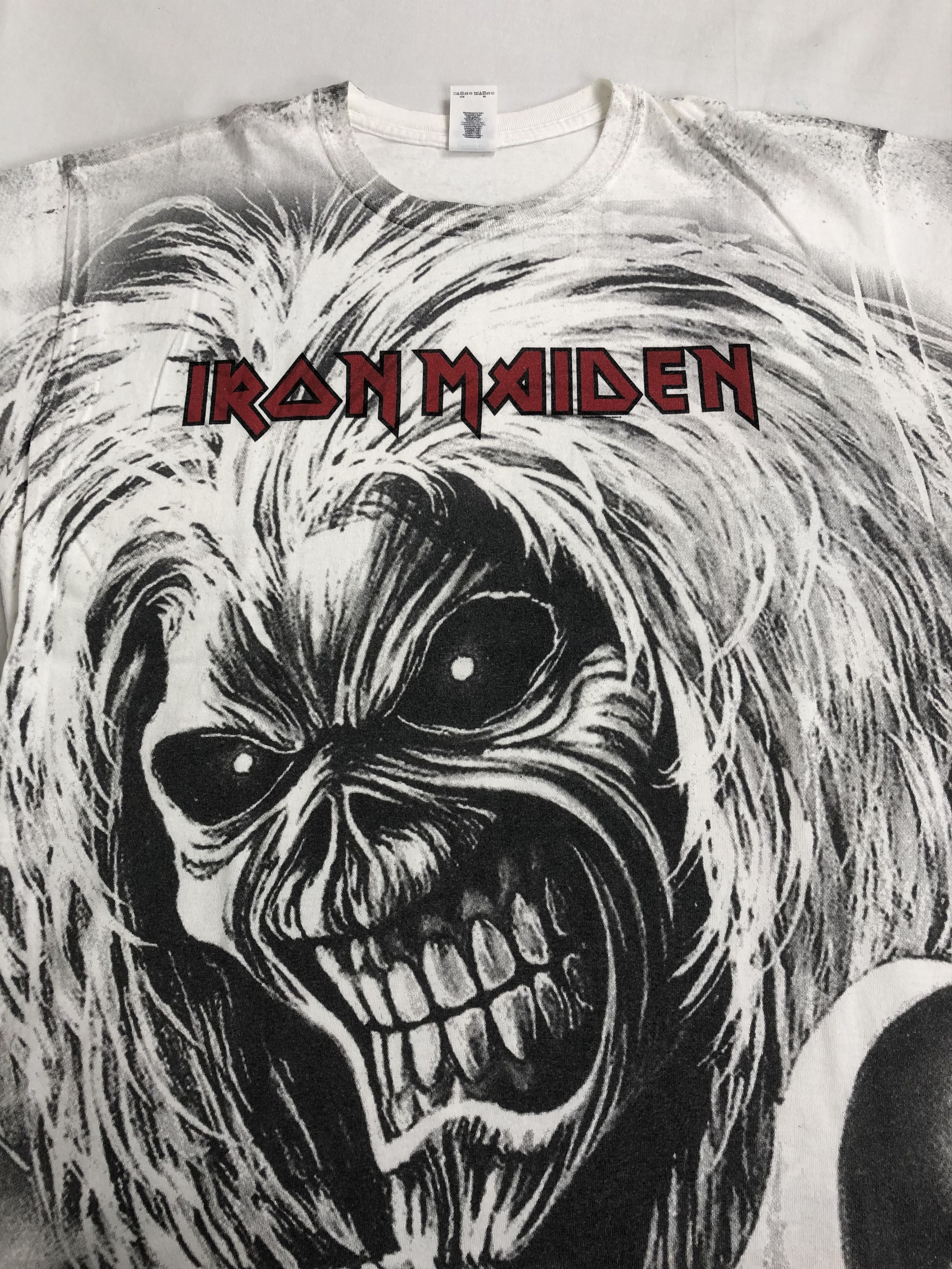 Band Tees Vintage 2014 Iron Maiden (Judas Priest Black Sabbath AC/DC) Size US L / EU 52-54 / 3 - 3 Thumbnail