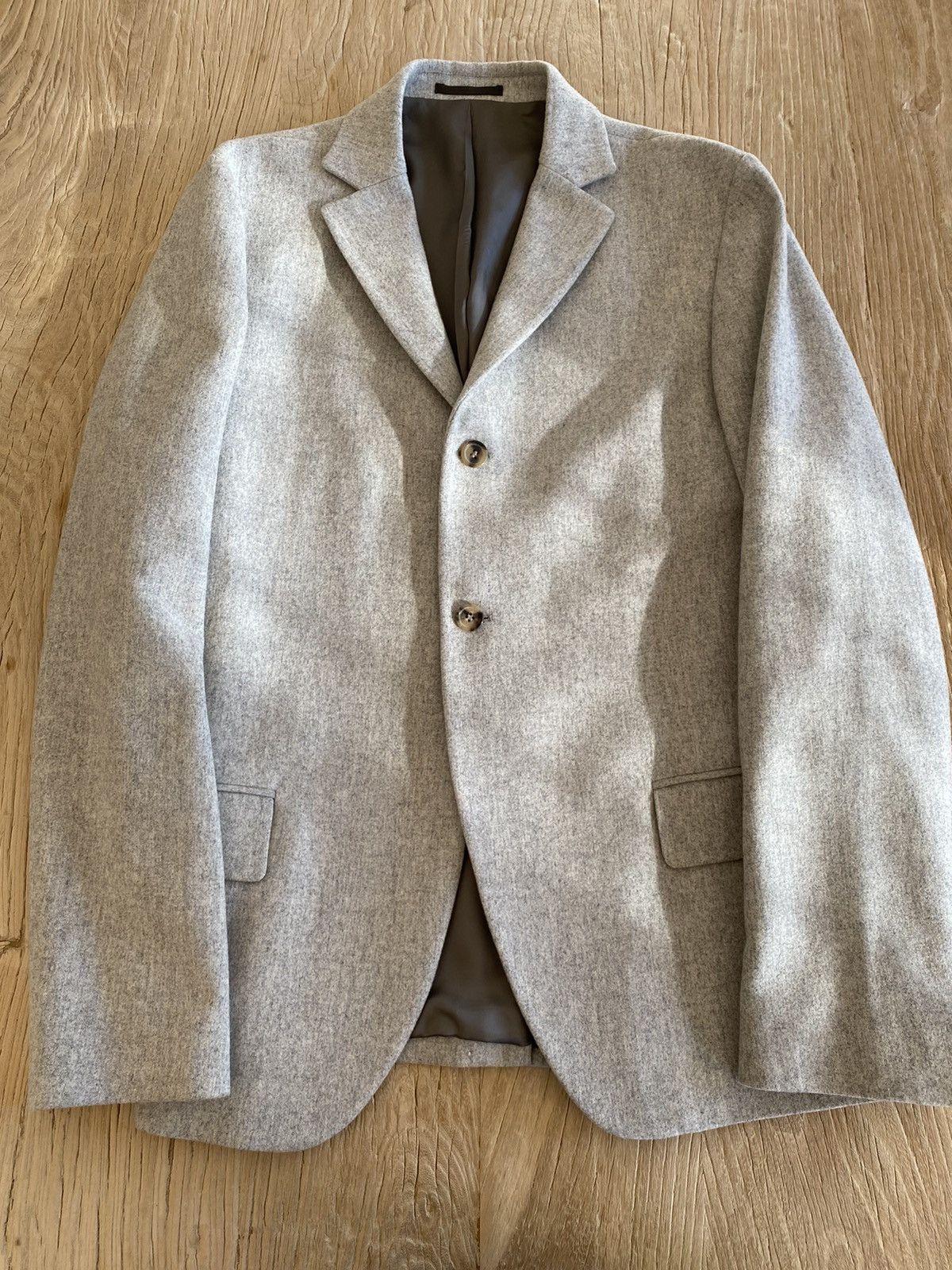 Acne Studios Lund Wool Flannel Blazer Size 50R - 1 Thumbnail