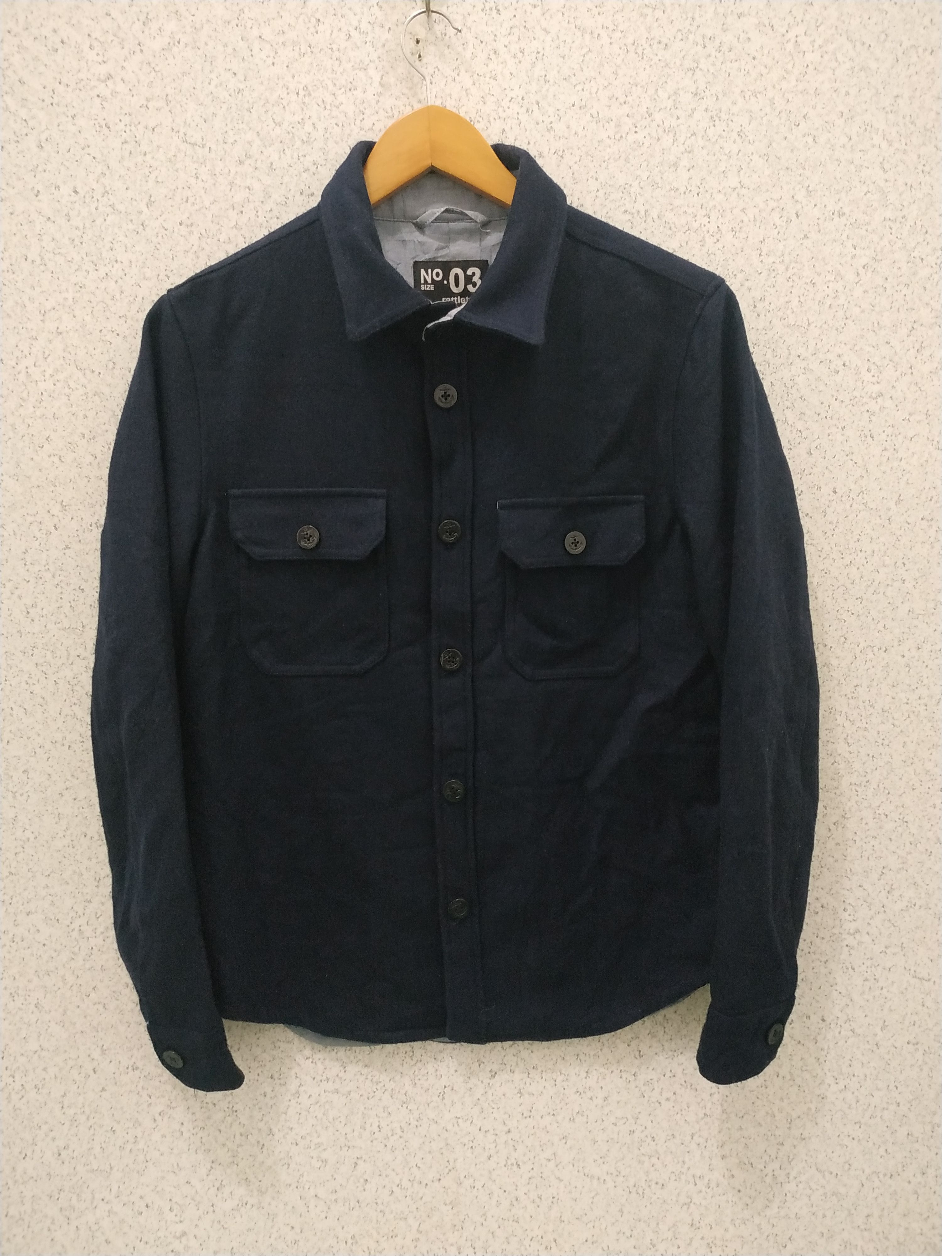 Japanese Brand Rattle Trap Wool CPO Shirt Size US M / EU 48-50 / 2 - 1 Thumbnail