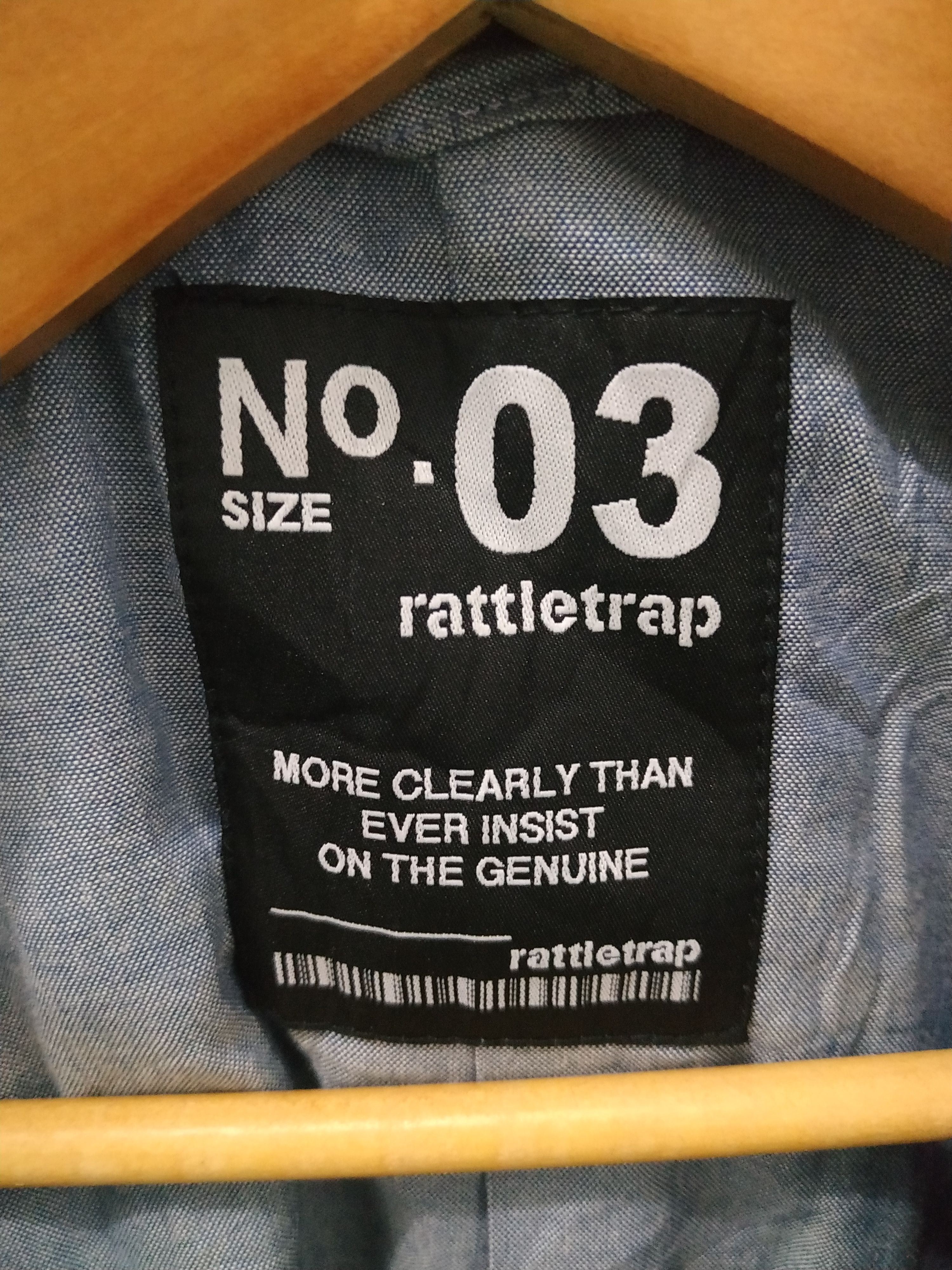 Japanese Brand Rattle Trap Wool CPO Shirt Size US M / EU 48-50 / 2 - 4 Thumbnail