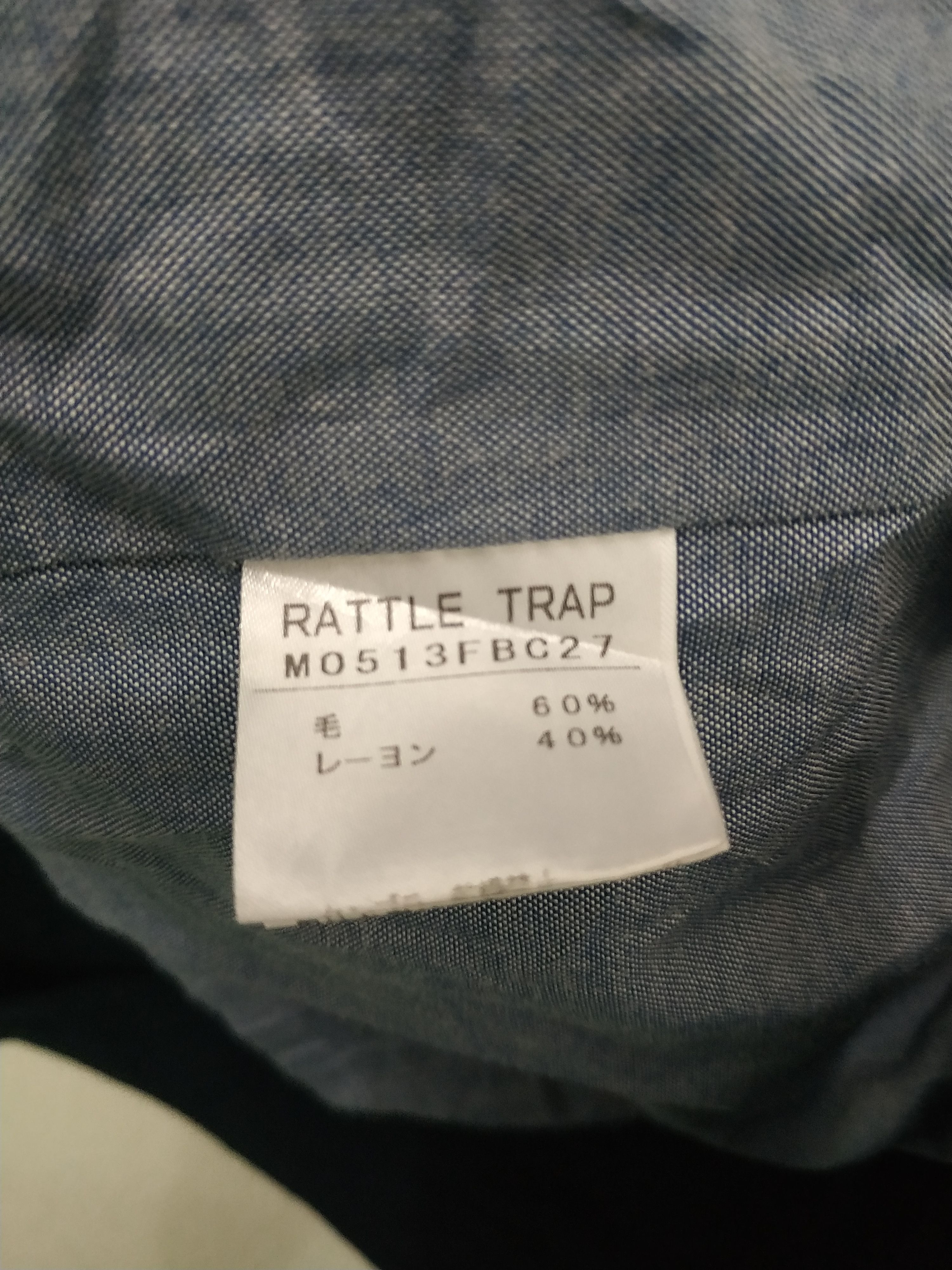 Japanese Brand Rattle Trap Wool CPO Shirt Size US M / EU 48-50 / 2 - 5 Thumbnail