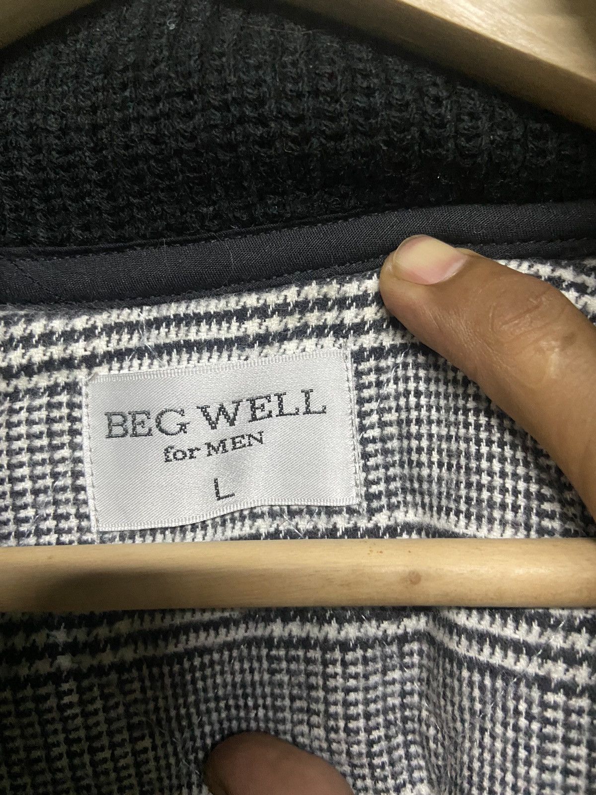 Japanese Brand Vintage Beg Well Quilted Shawl Collar Cardigan Made in Japan Size US L / EU 52-54 / 3 - 6 Thumbnail